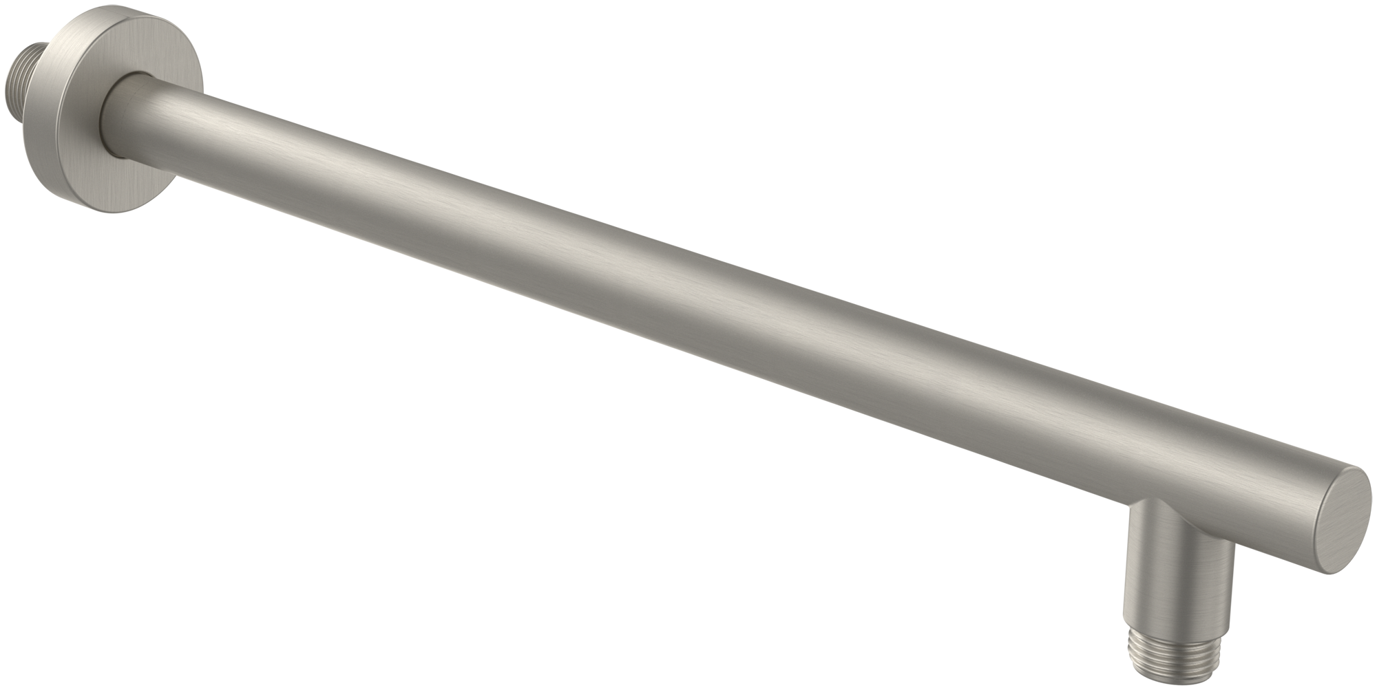 Villeroy & Boch Universal Showers Rain shower arm,for wall-mounted, Round, Brushed Nickel Matt