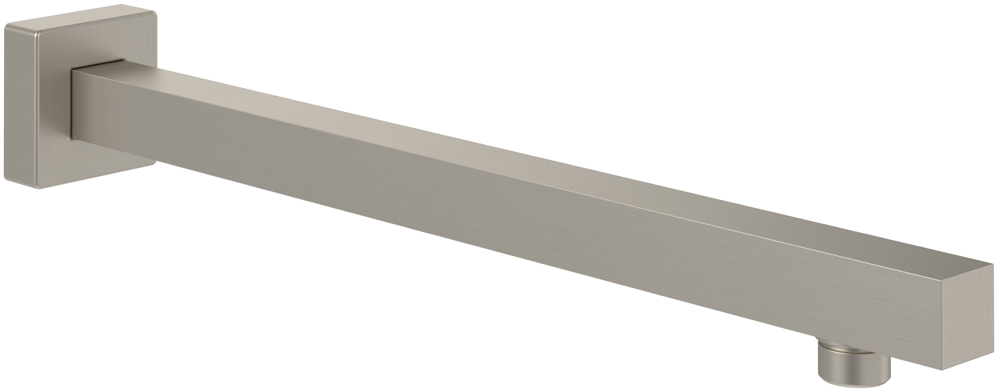 Villeroy & Boch Universal Showers Rain shower arm,for wall-mounted, Angular, Brushed Nickel Matt