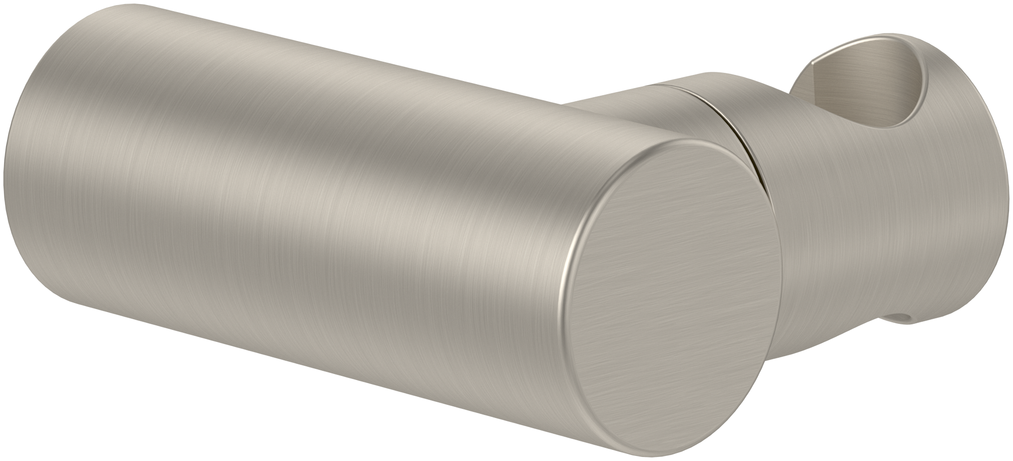 Villeroy & Boch Universal Showers Hand shower holder,for wall-mounted, Round, Brushed Nickel Matt