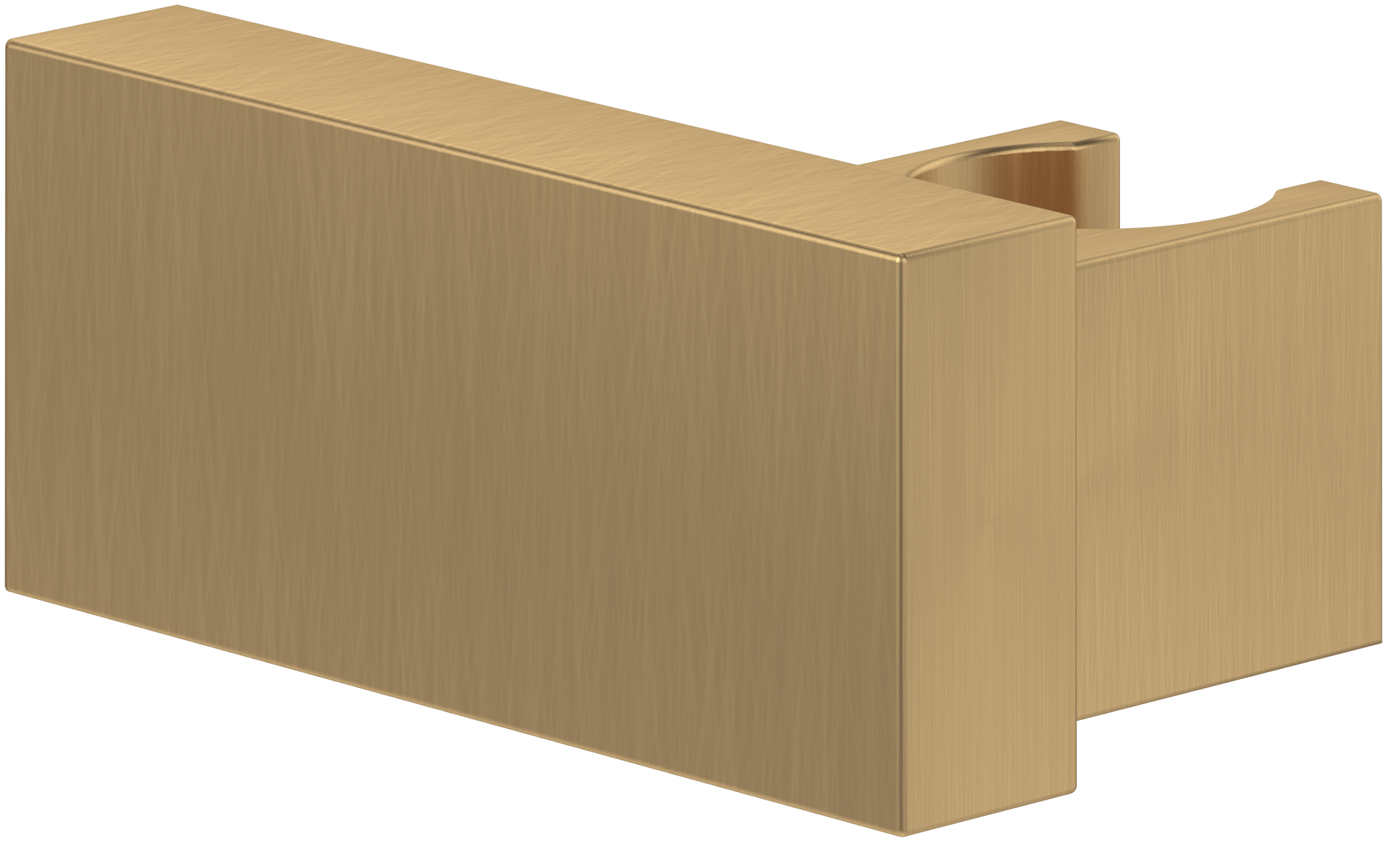 Villeroy & Boch Universal Showers Hand shower holder,for wall-mounted, Angular, Brushed Gold