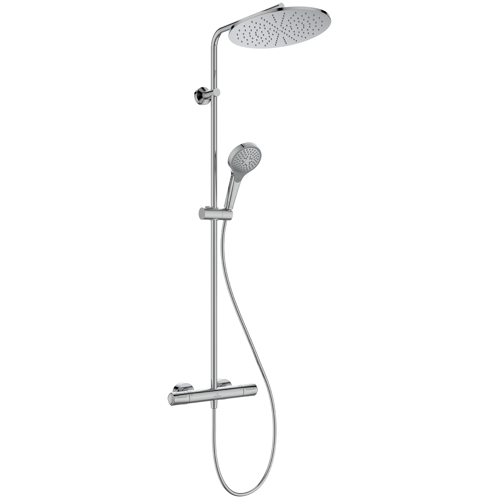 Villeroy & Boch Universal Showers Shower system, for wall-mounted, Chrome