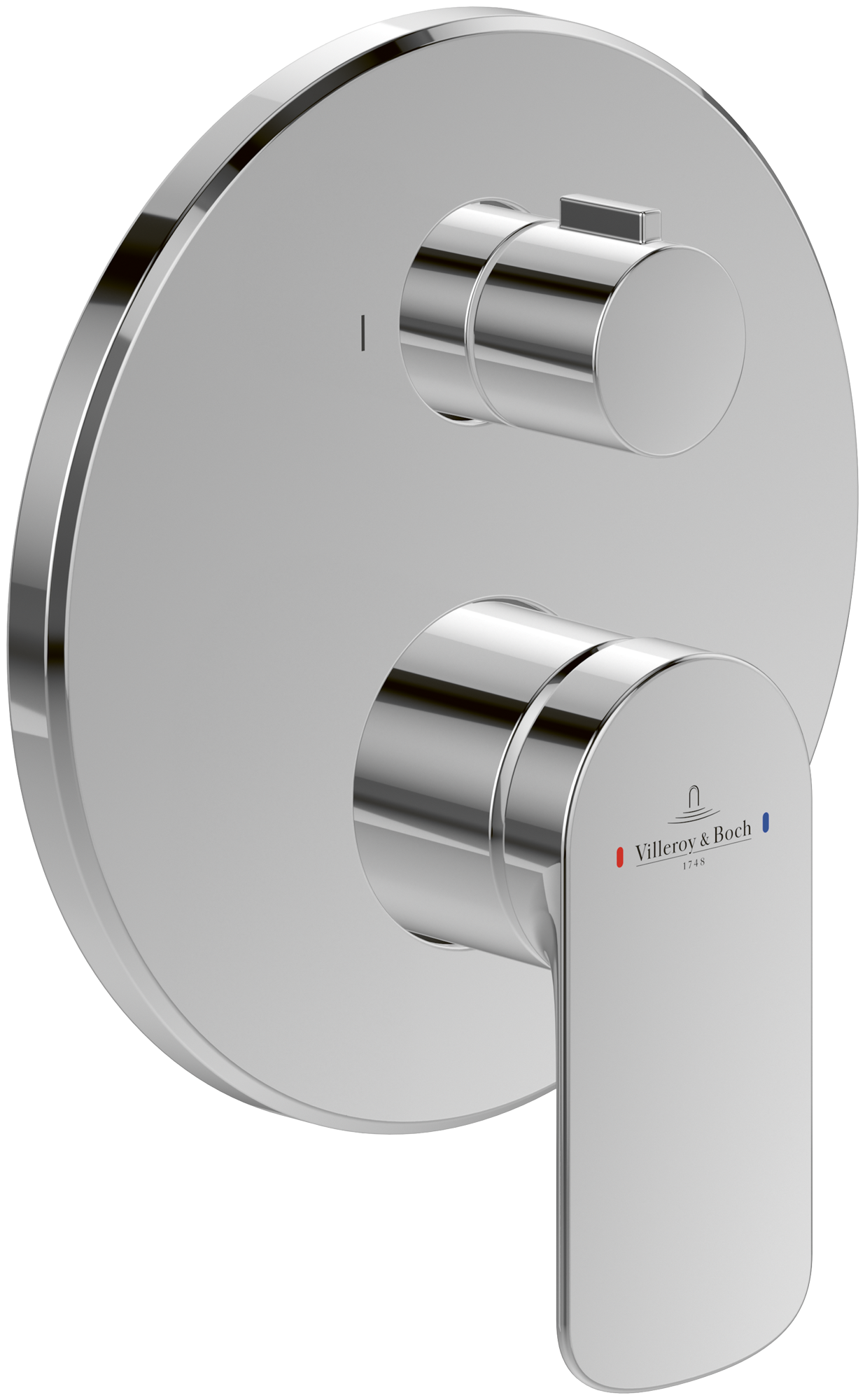 Villeroy & Boch O.novo Concealed single-lever bath / shower mixer , Chrome