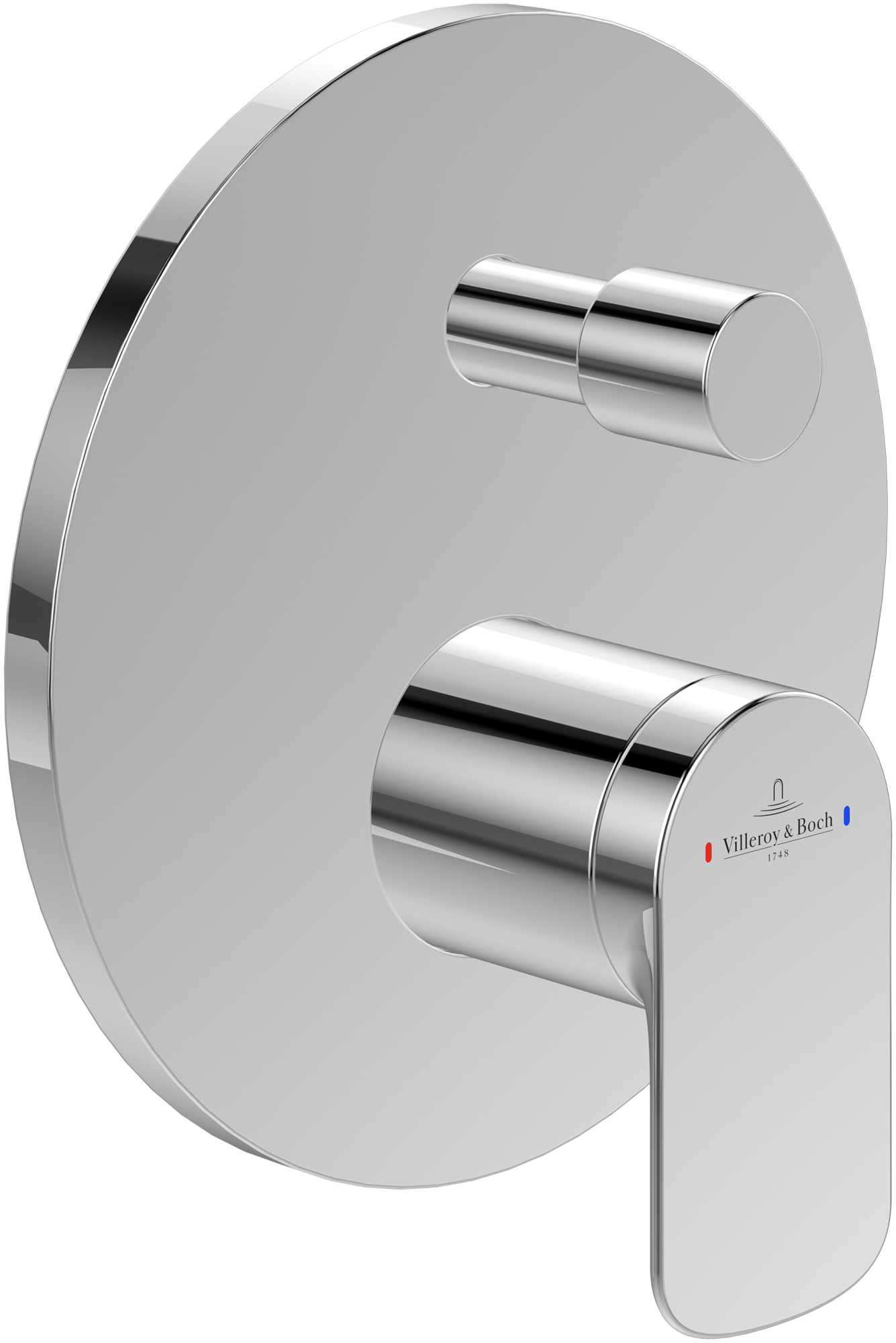 Villeroy & Boch O.novo Concealed single-lever bath / shower mixer , Chrome