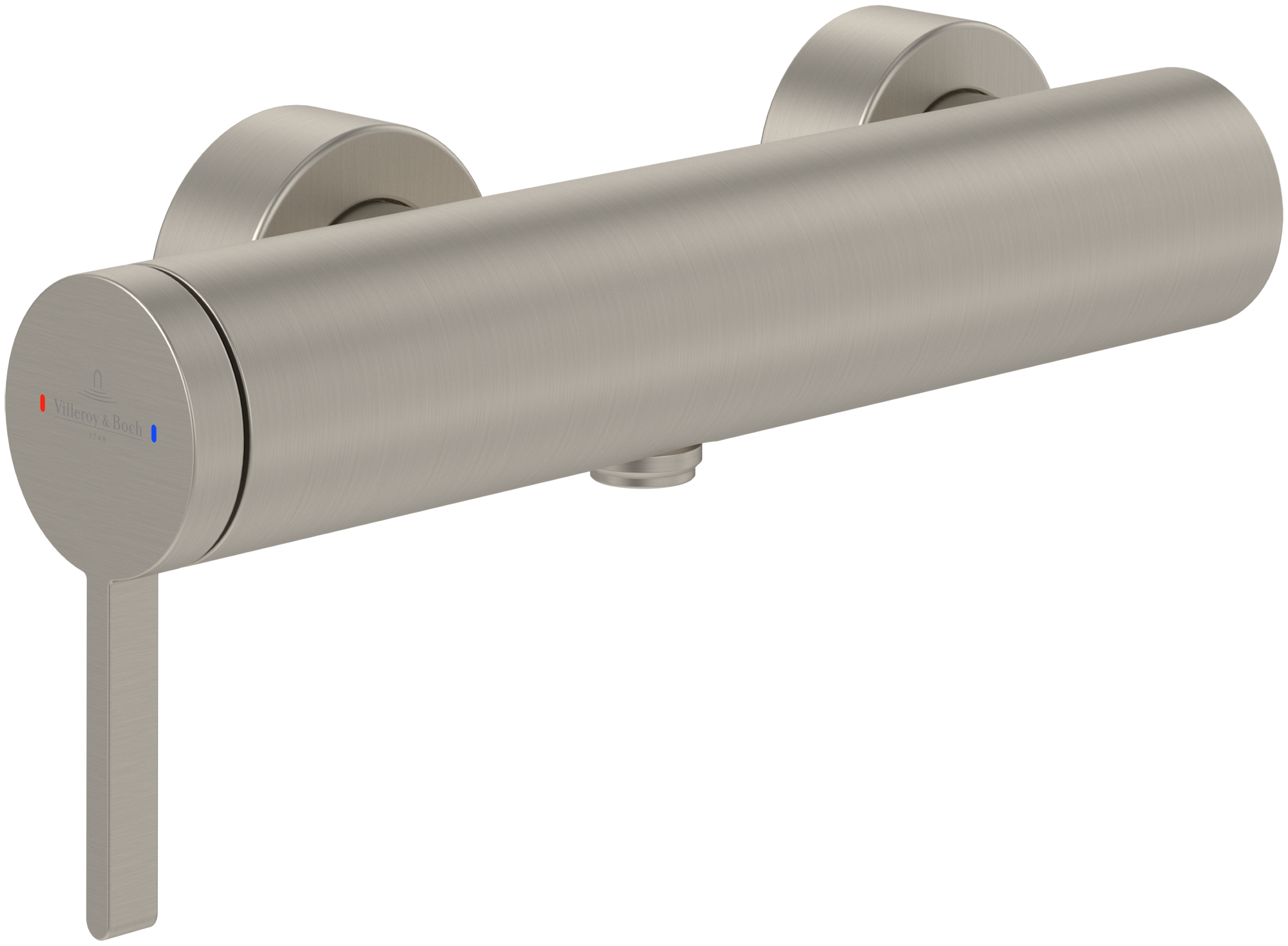 Villeroy & Boch Dawn Single-lever shower mixer, Brushed Nickel Matt