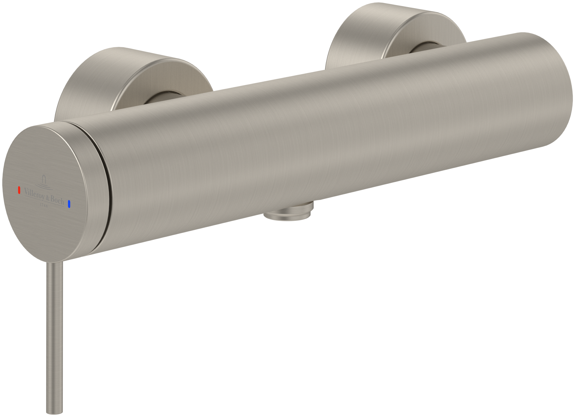 Villeroy & Boch Loop & Friends Single-lever shower mixer, Brushed Nickel Matt