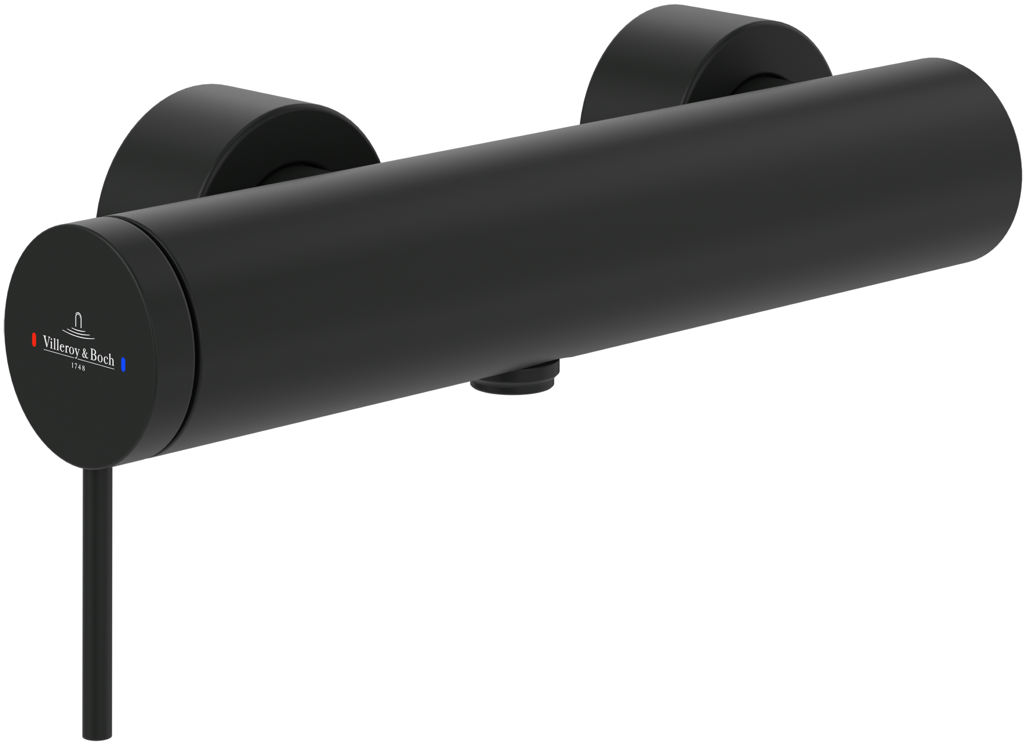 Villeroy & Boch Loop & Friends Single-lever shower mixer, Matt Black