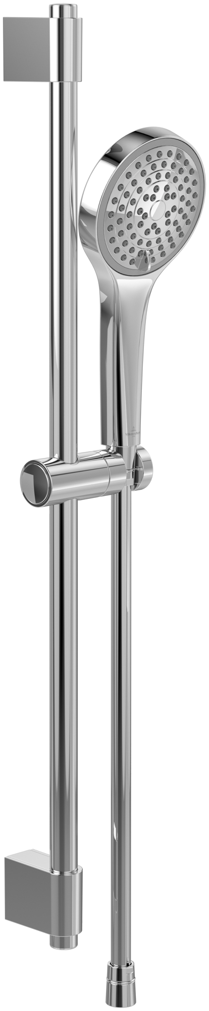 Villeroy & Boch Embrace Shower set with three features, for wall-mounted, Chrome