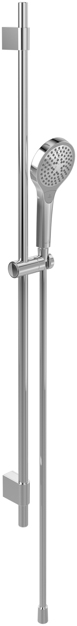 Villeroy & Boch Embrace PLUS Shower set with three features, for wall-mounted, Chrome