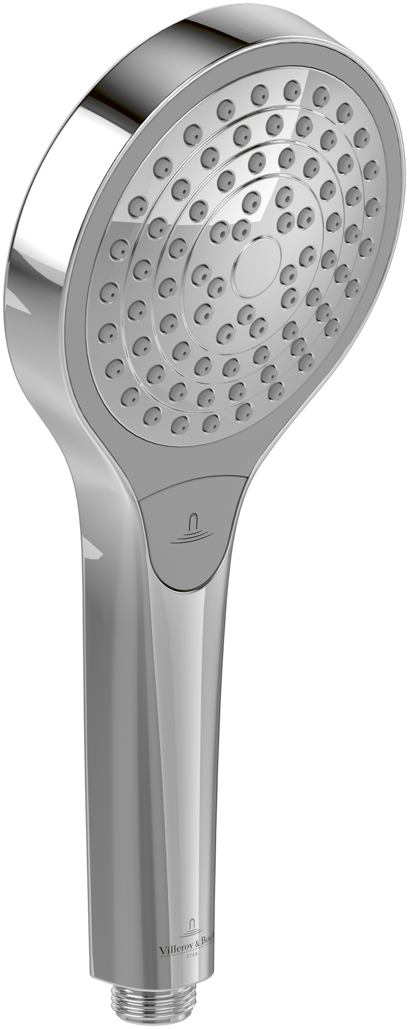 Villeroy & Boch Verve Showers Doccetta manuale con tre tipi di getto, Chrome