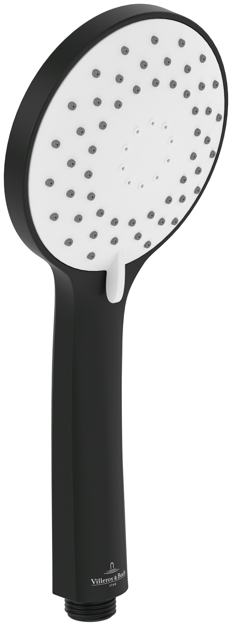 Villeroy & Boch Universal Showers Handdouche met drie waterstraalstanden, Rond, Matt Black