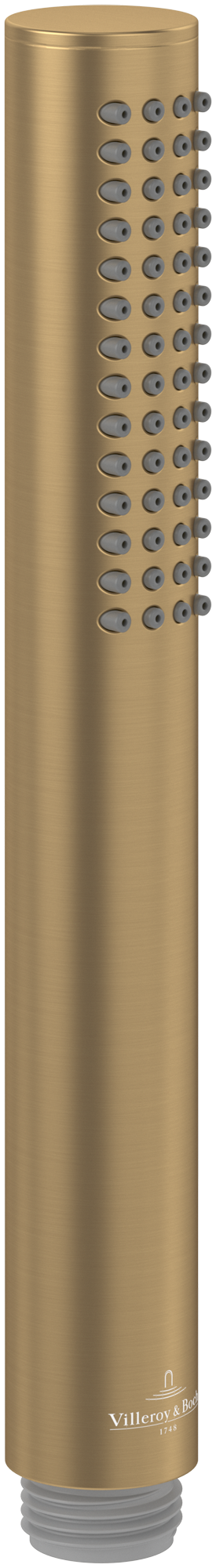 Villeroy & Boch Verve Showers Douchette à main, Rond, Brushed Gold