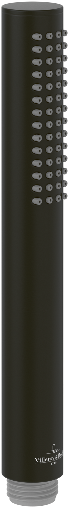 Villeroy & Boch Verve Showers Douchette à main, Rond, Matt Black