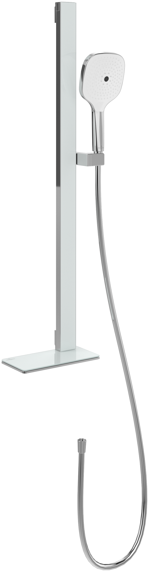 Villeroy & Boch Infinity Showers Duschgarnitur, für Wandmontage, Chrom