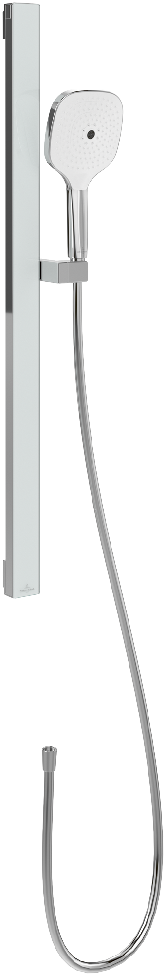 Villeroy & Boch Infinity Showers Duschgarnitur, für Wandmontage, Chrom