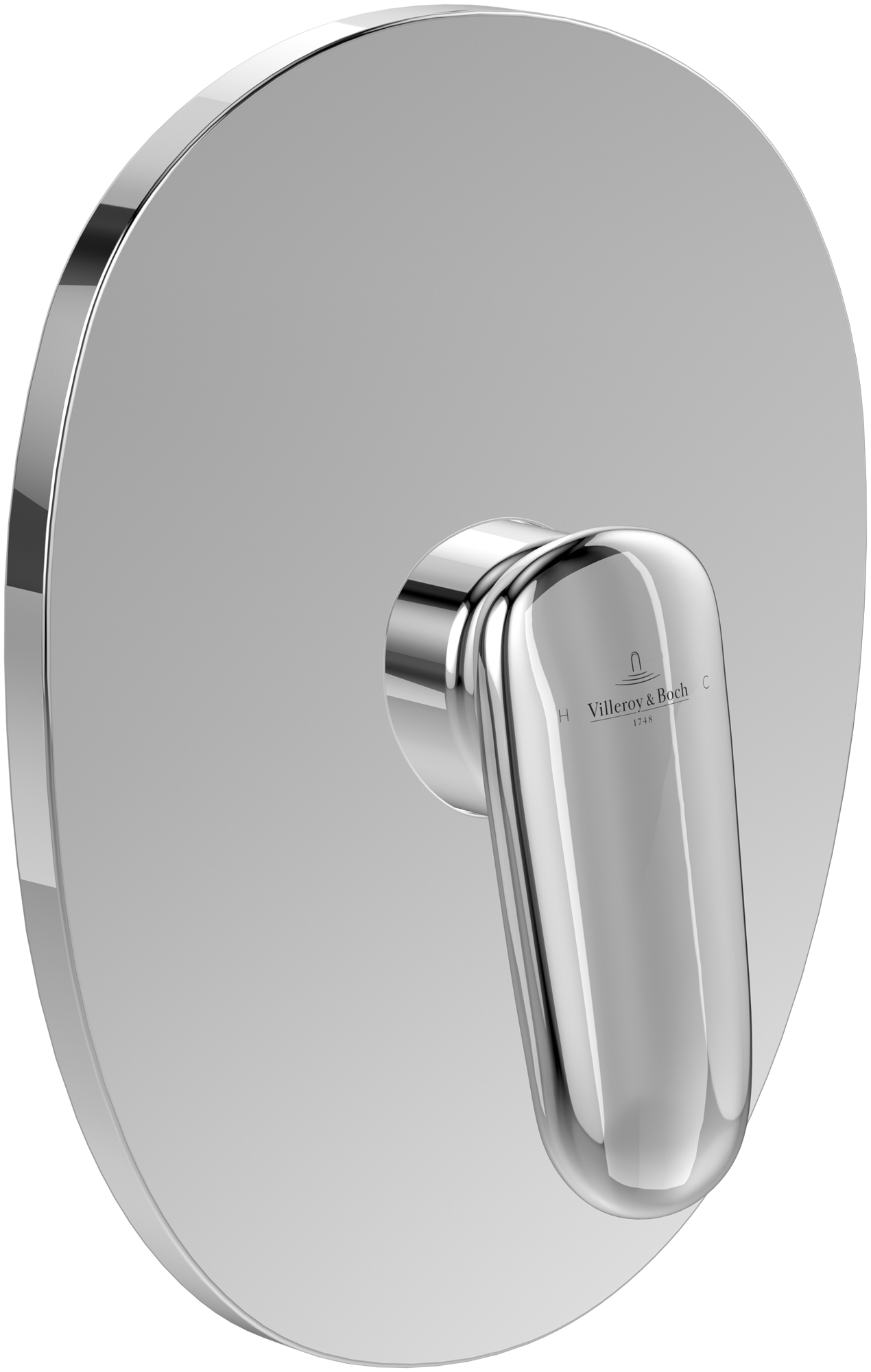 Villeroy & Boch Antao Concealed single-lever bath / shower mixer , Chrome