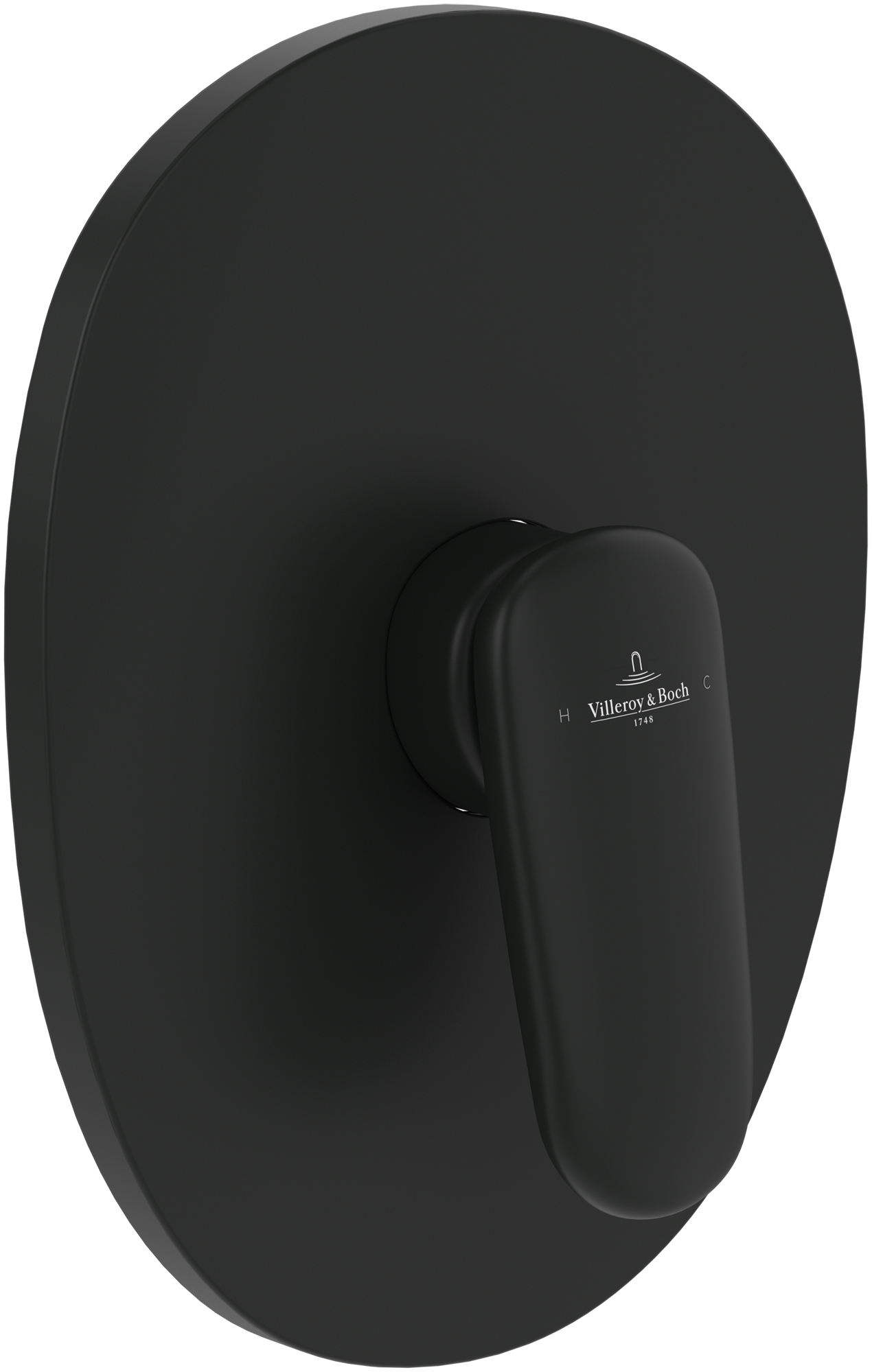 Villeroy & Boch Antao Concealed single-lever bath / shower mixer , Matt Black