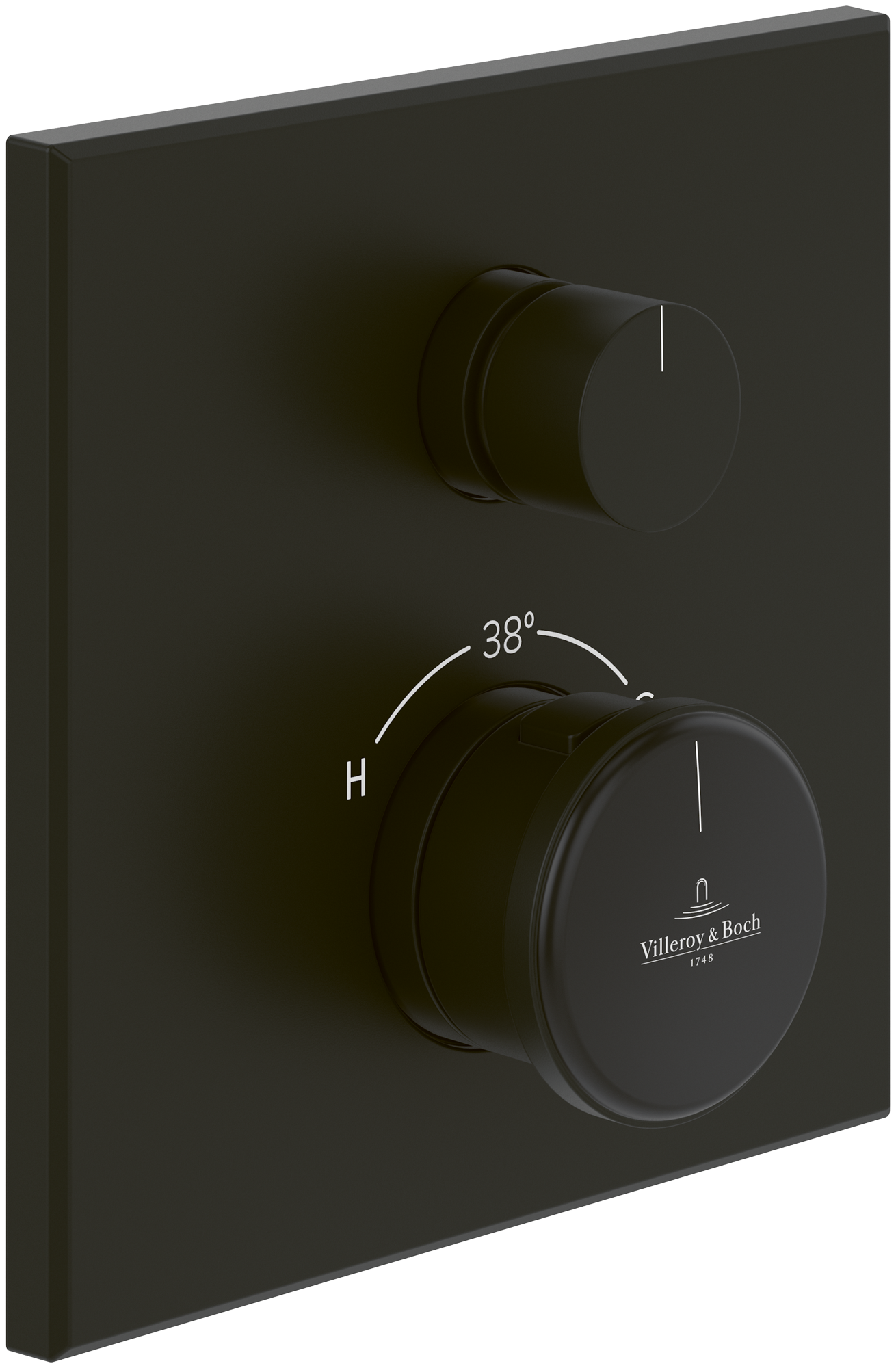 Villeroy & Boch Vea Unterputz-Thermostat mit Einwege-Mengenregulierung