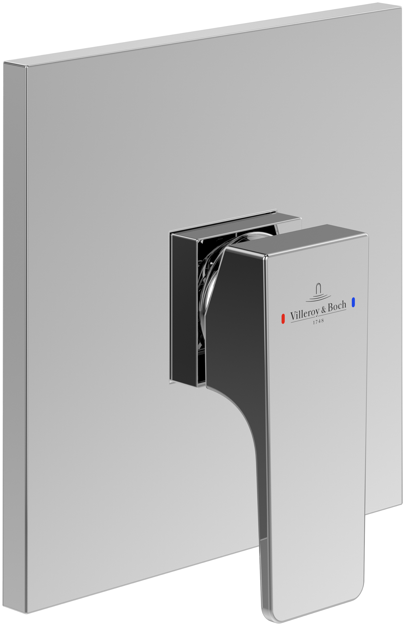 Villeroy & Boch Architectura Square Unterputz-Einhebel-Armatur, Chrom