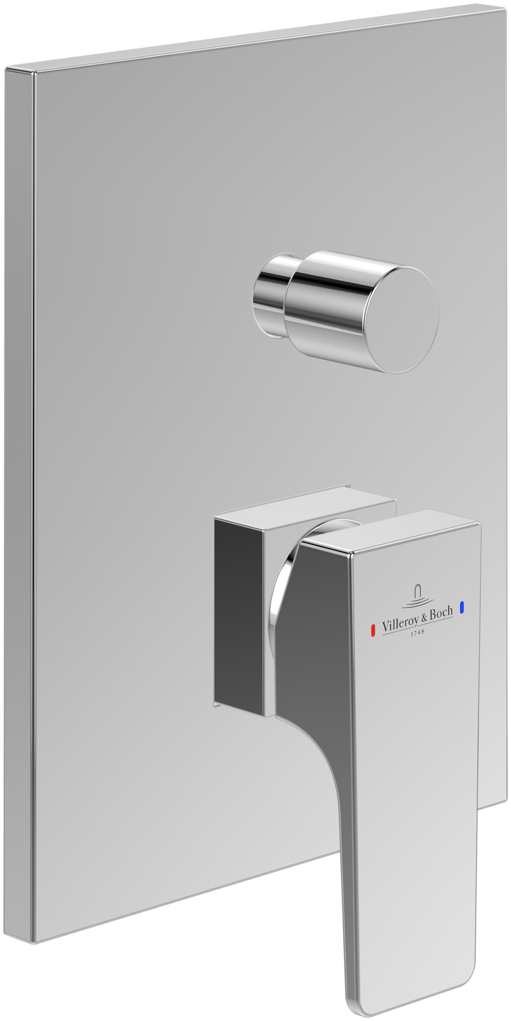 Villeroy & Boch Architectura Square Unterputz-Einhebel-Armatur, Chrom