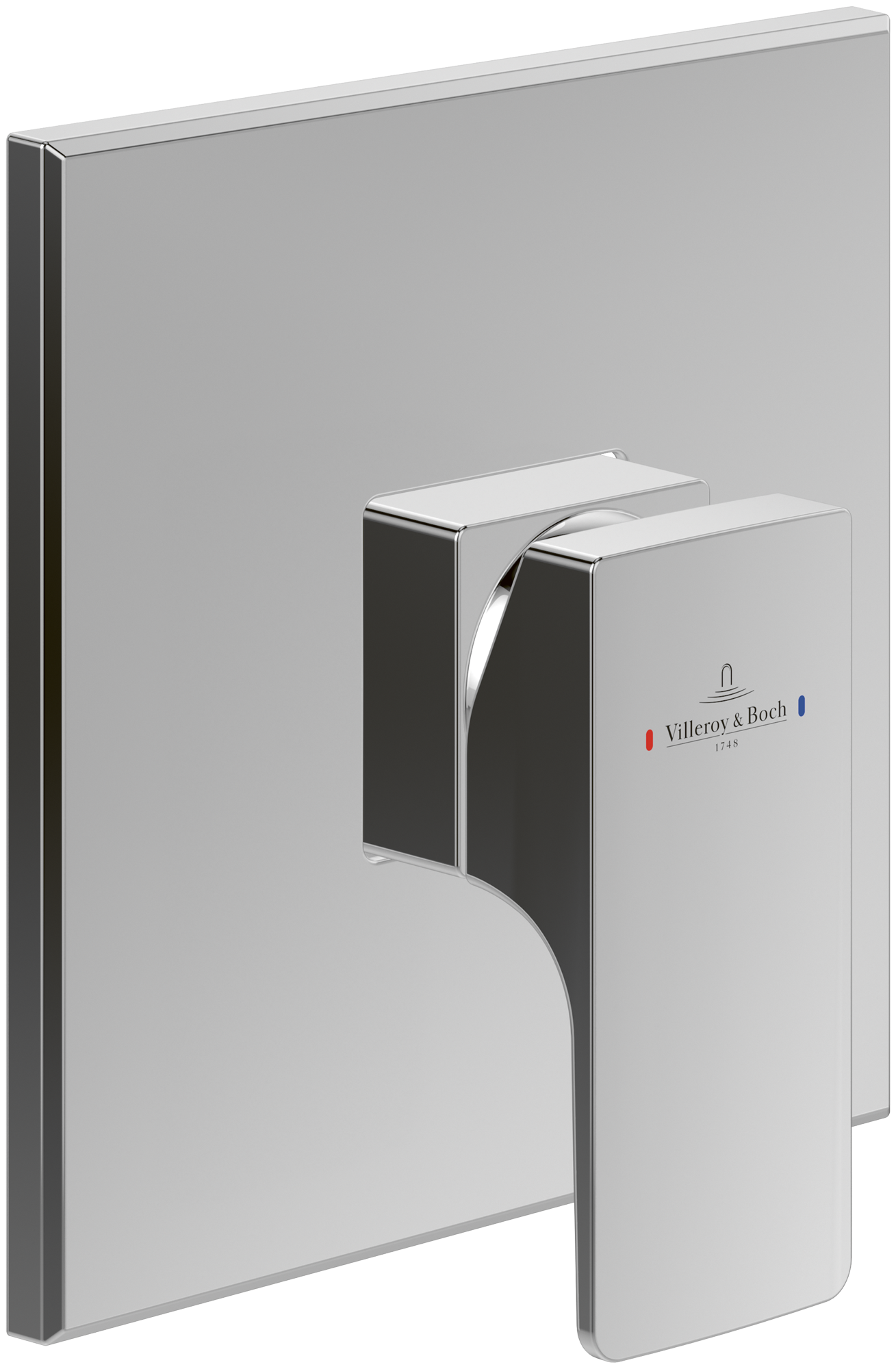 Villeroy & Boch Architectura Square Unterputz-Einhebel-Armatur, Chrom