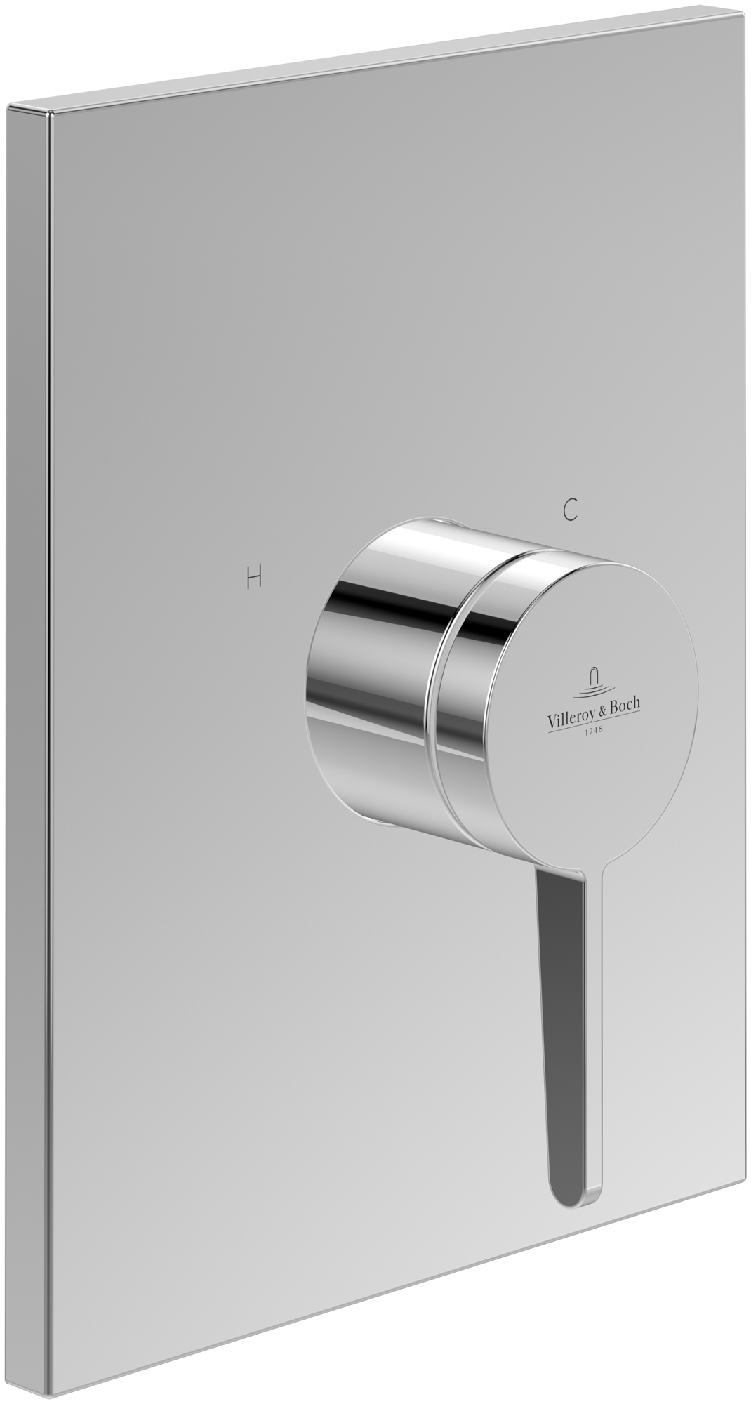 Villeroy & Boch Conum Robinetterie monocommande, encastrable, Chrome