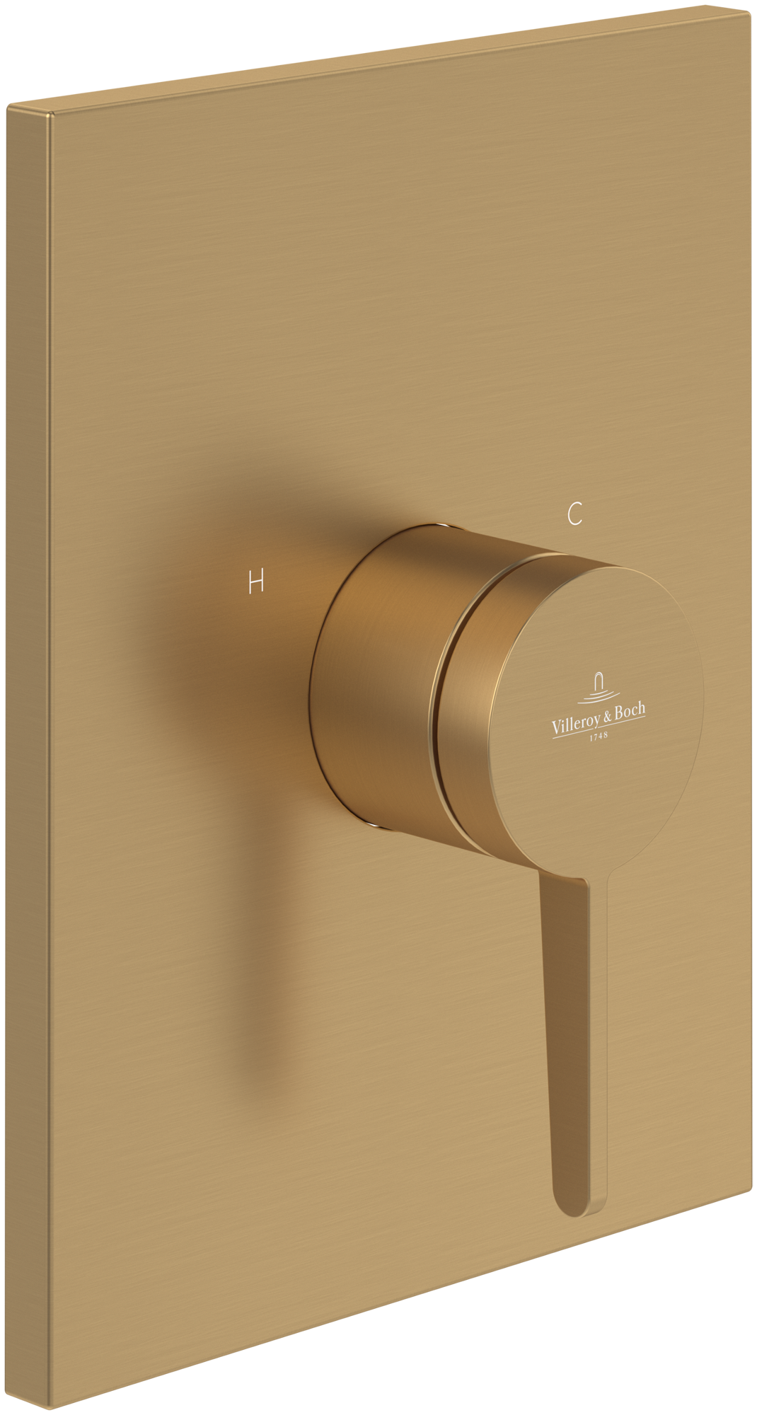 Villeroy & Boch Conum Robinetterie monocommande, encastrable, Brushed Gold