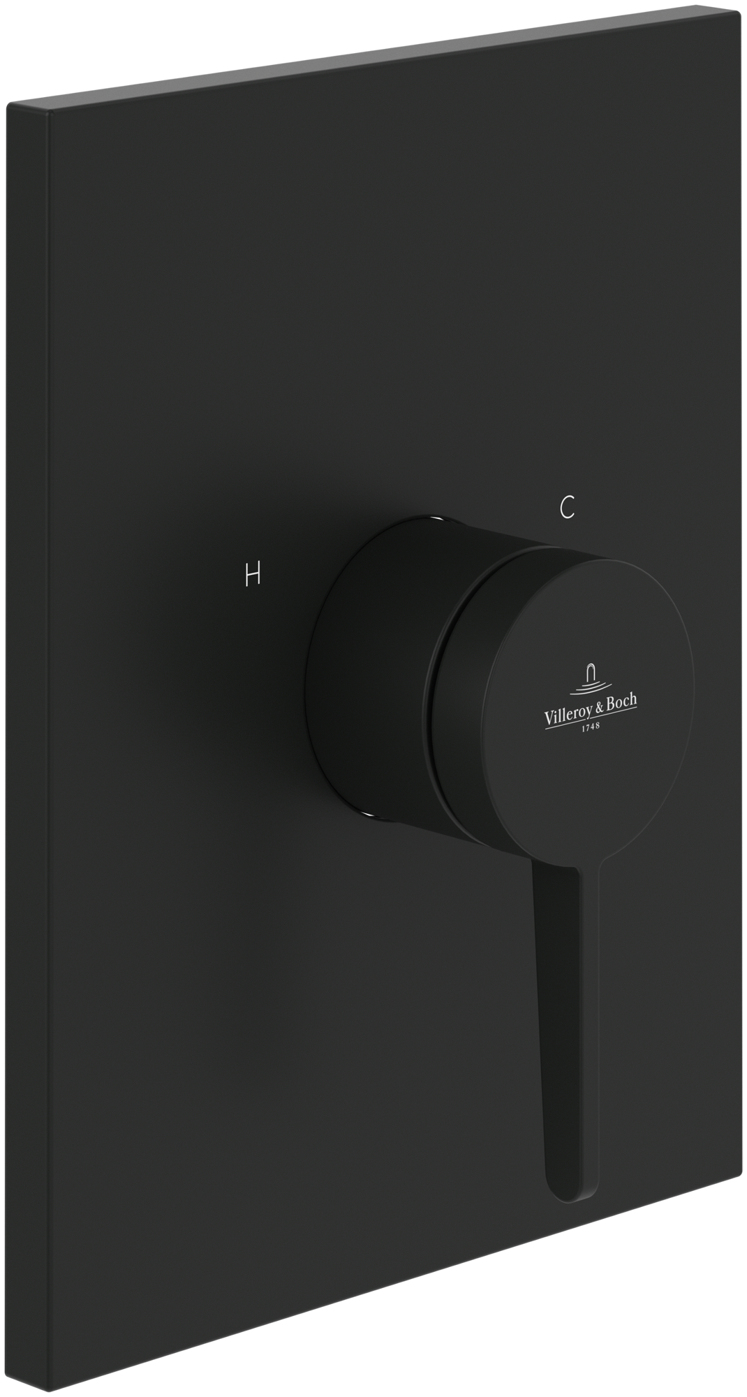 Villeroy & Boch Conum Robinetterie monocommande, encastrable, Matt Black