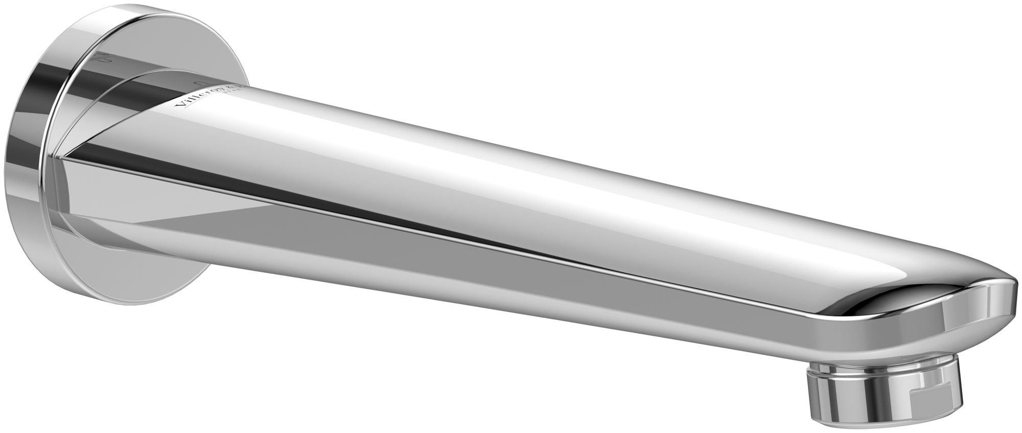 Villeroy & Boch O.novo Start Bath spout , for wall-mounted, Chrome