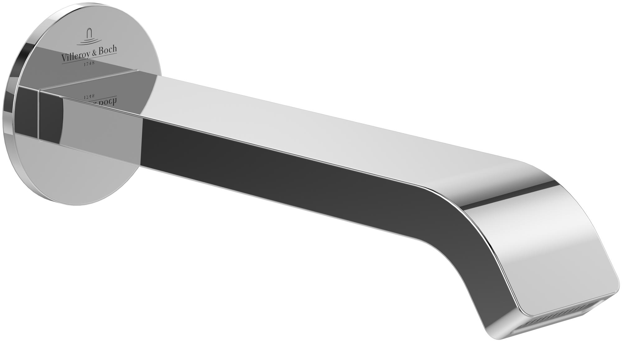 Villeroy & Boch Dawn Bath spout , for wall-mounted, Chrome