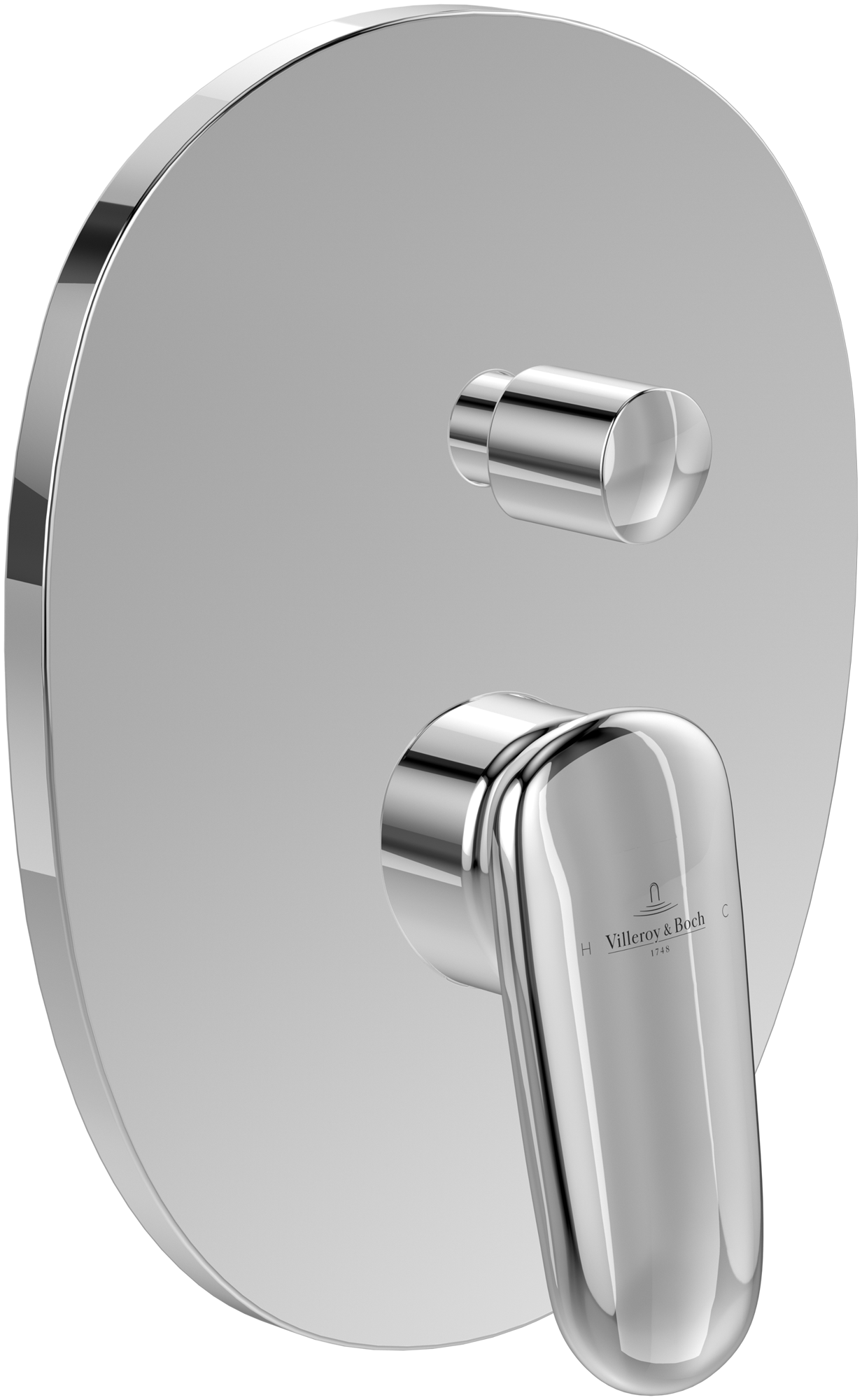 Villeroy & Boch Antao Concealed single-lever bath / shower mixer , Chrome