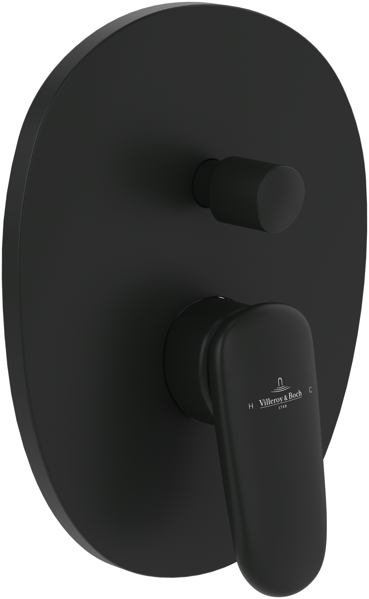 Villeroy & Boch Antao Concealed single-lever bath / shower mixer , Matt Black