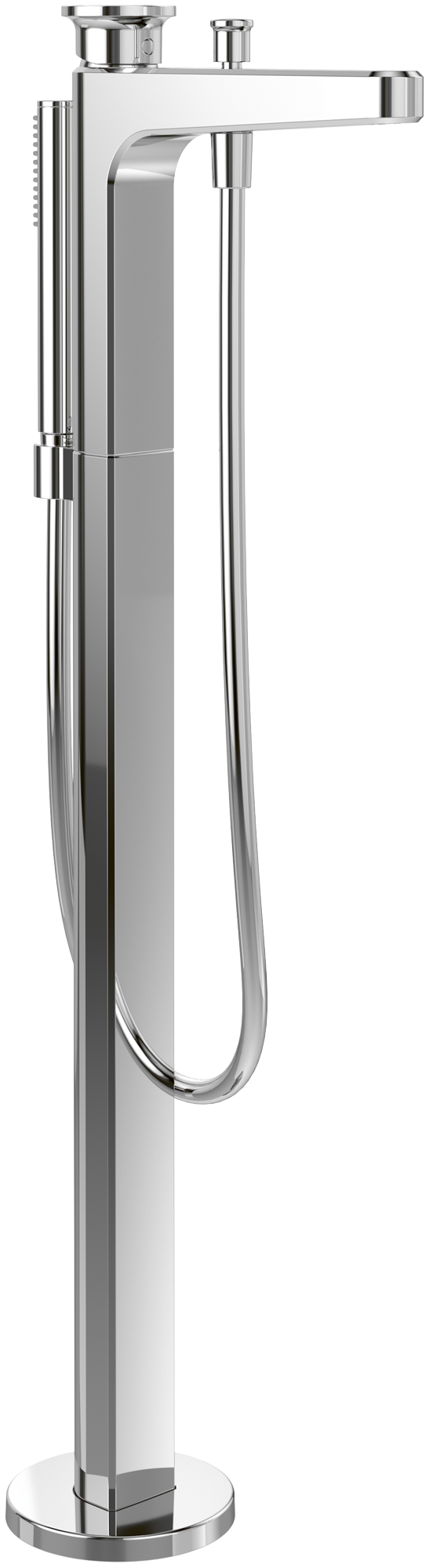 Villeroy & Boch Vea Einhebel-Badewannenarmatur, Chrom