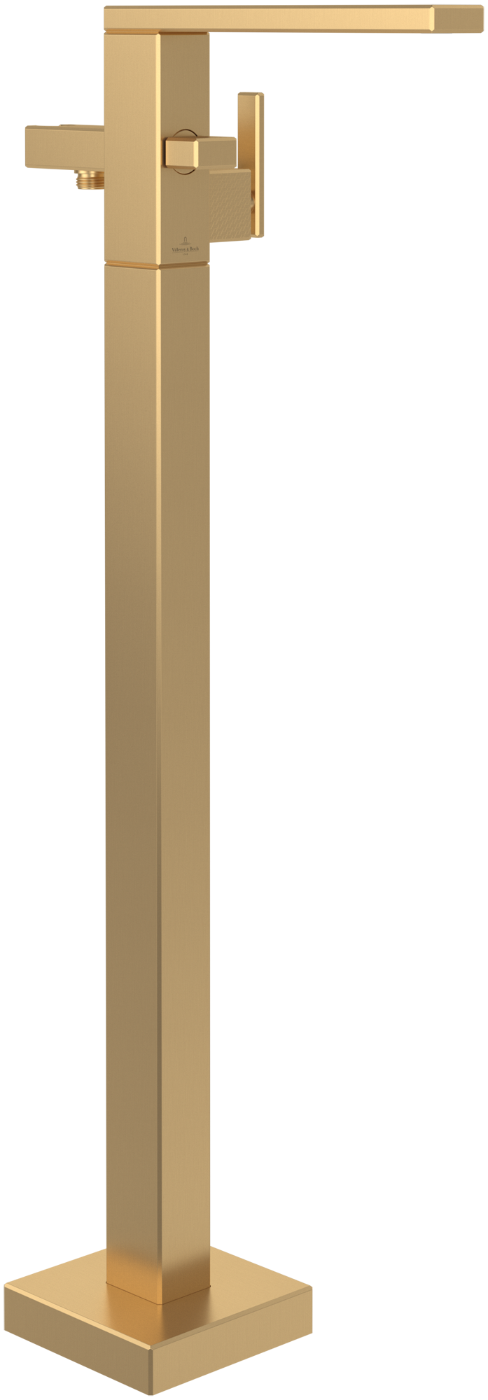 Villeroy & Boch Mettlach Eengreeps badkraan, Brushed Gold