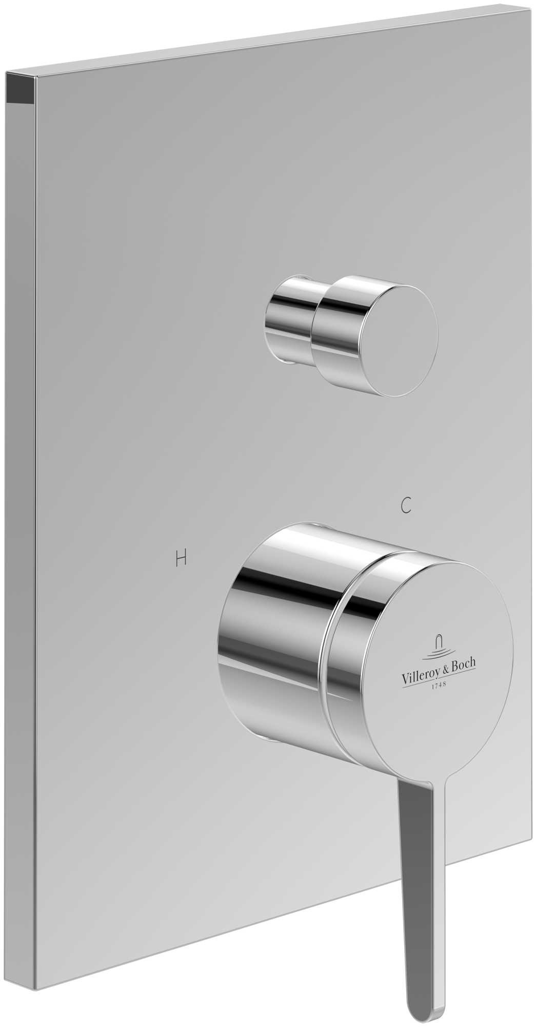 Villeroy & Boch Conum Robinetterie monocommande, encastrable, Chrome