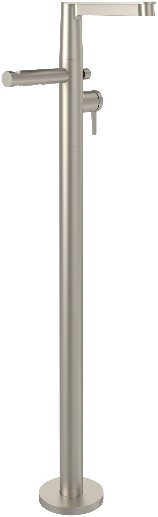 Villeroy & Boch Conum Robinetterie monocommande pour baignoire, Brushed Nickel Matt