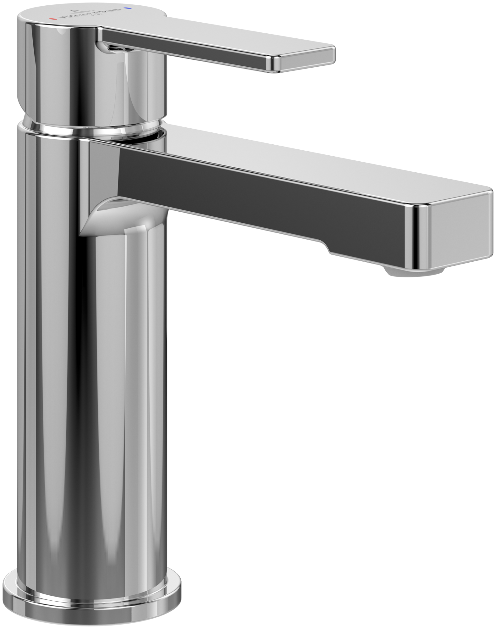 Villeroy & Boch Architectura Single-lever basin mixer, Without waste, Chrome