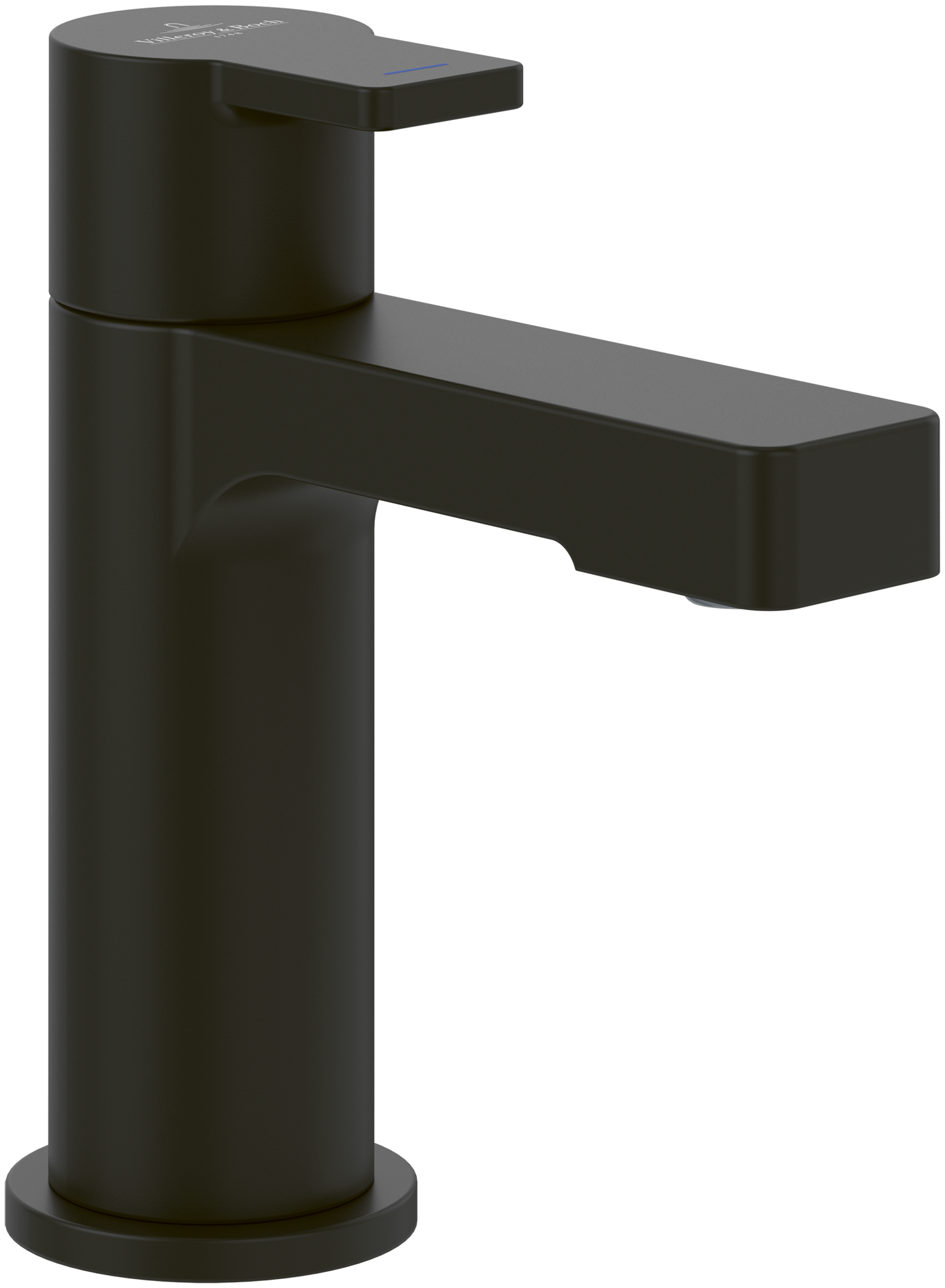 Villeroy & Boch Architectura Rubinetto acqua fredda, Senza piletta di scarico a saltarello, Matt Black