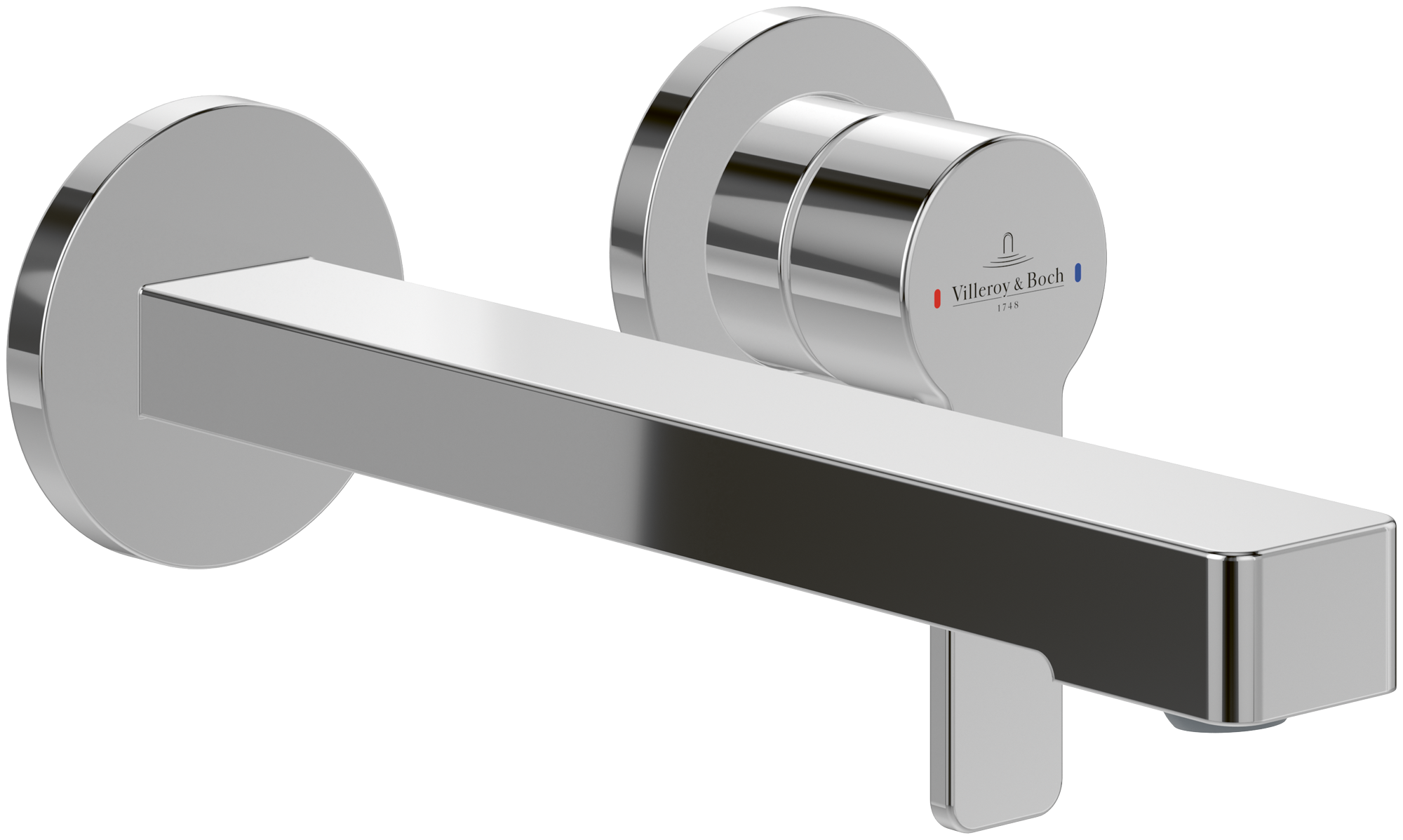 Villeroy & Boch Architectura Einhebel-Waschtischarmatur, Ohne Ablaufgarnitur, Chrom