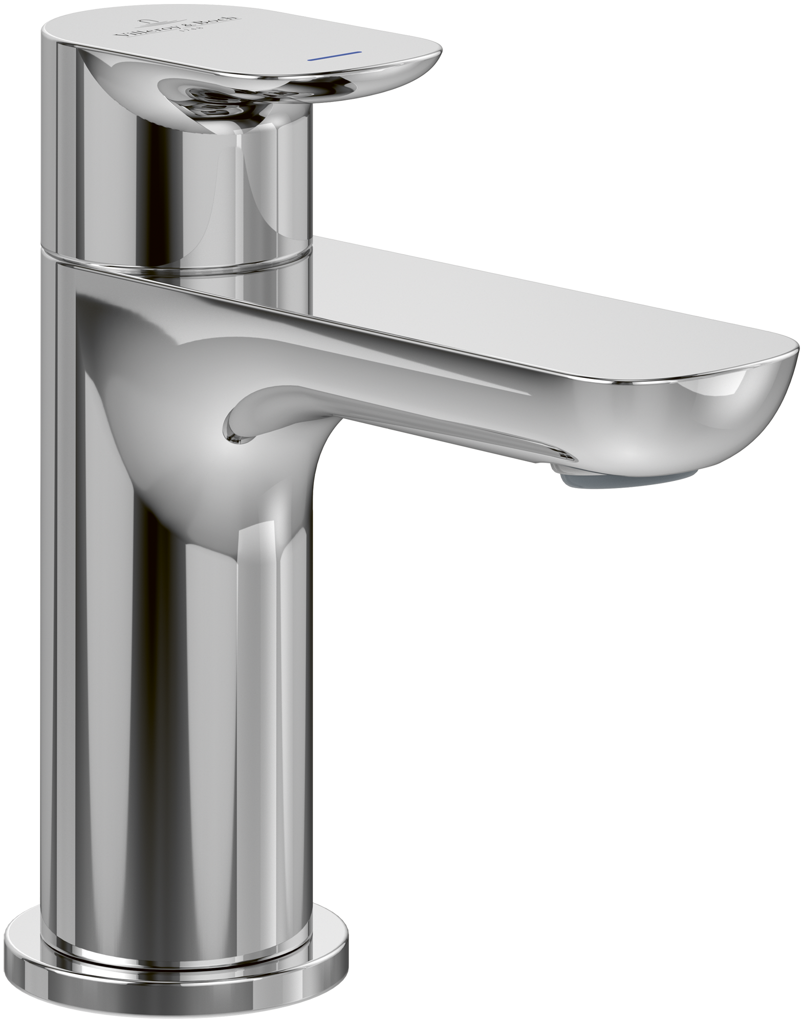Villeroy & Boch O.novo Robinet d'eau froide, Sans dispositif de vidage, Chrome