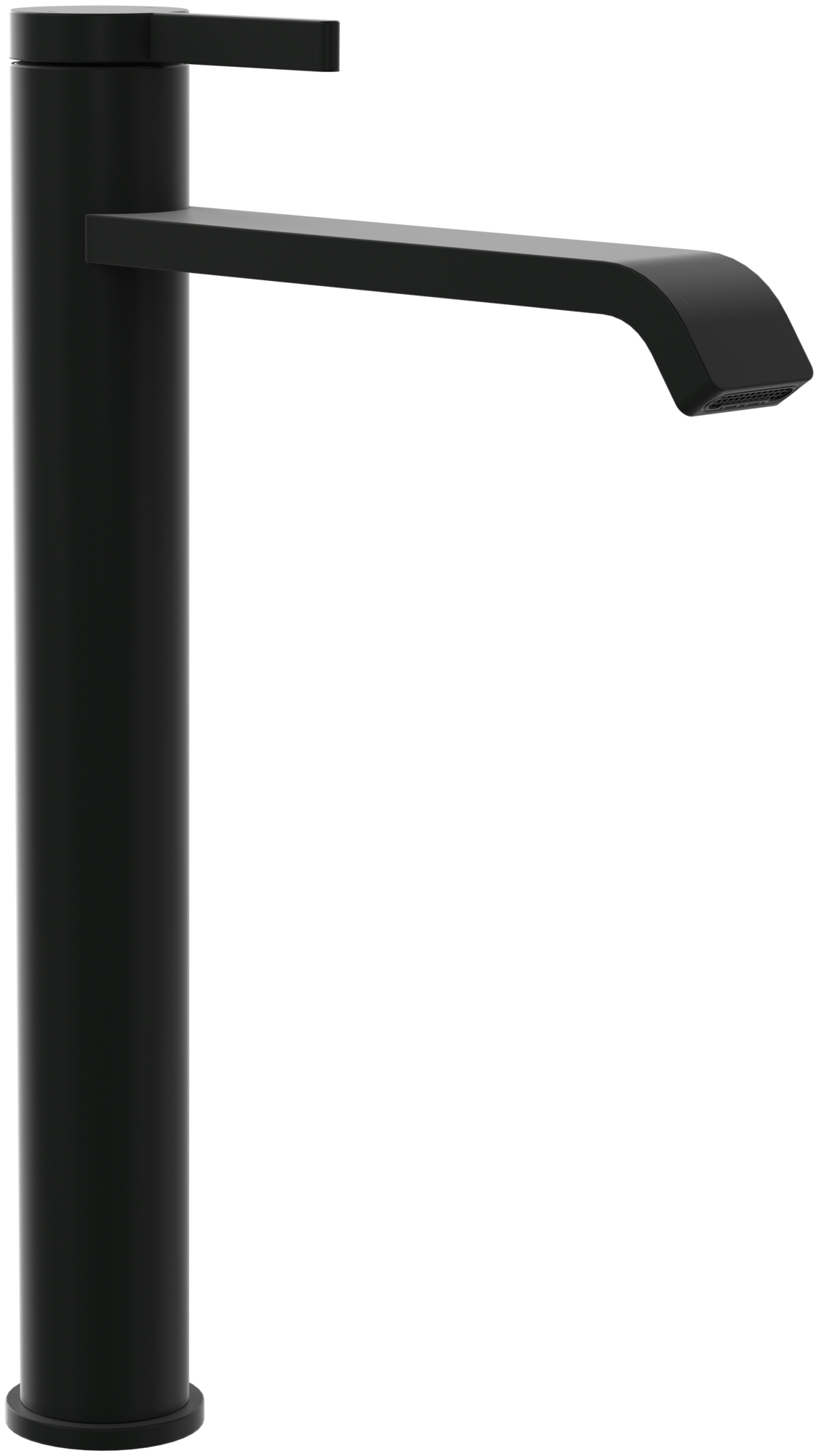 Villeroy & Boch Dawn Tall single-lever basin mixer, Without waste, Matt Black