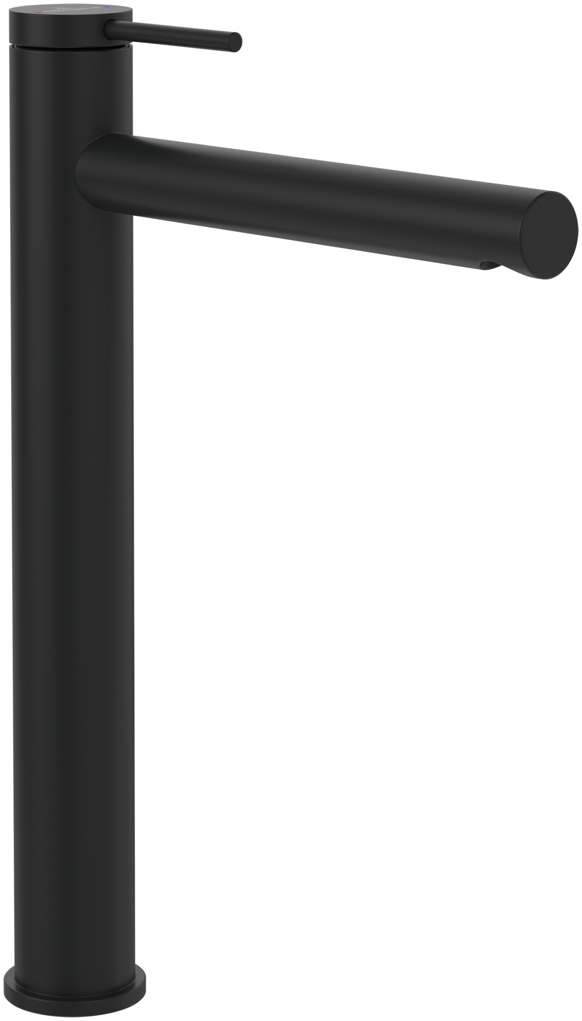 Villeroy & Boch Loop & Friends Tall single-lever basin mixer, Without waste, Matt Black