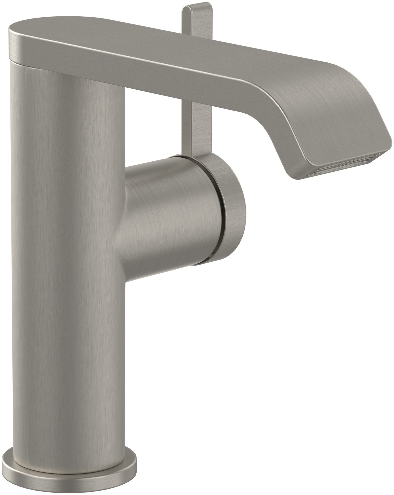 Villeroy & Boch Dawn Basin mixer with side-lever, Without waste, Brushed Nickel Matt
