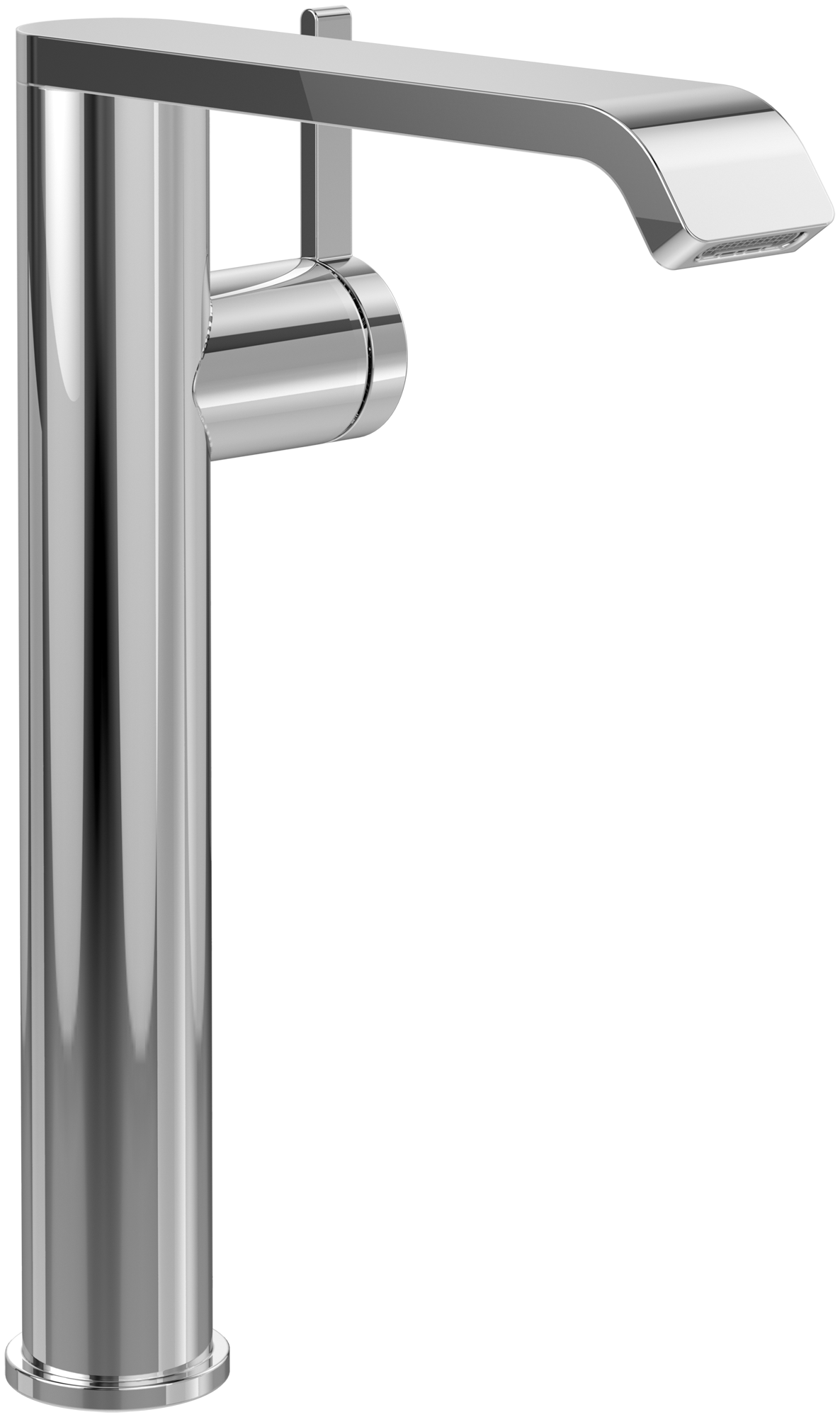 Villeroy & Boch Dawn Tall basin mixer with side-lever, Without waste, Chrome