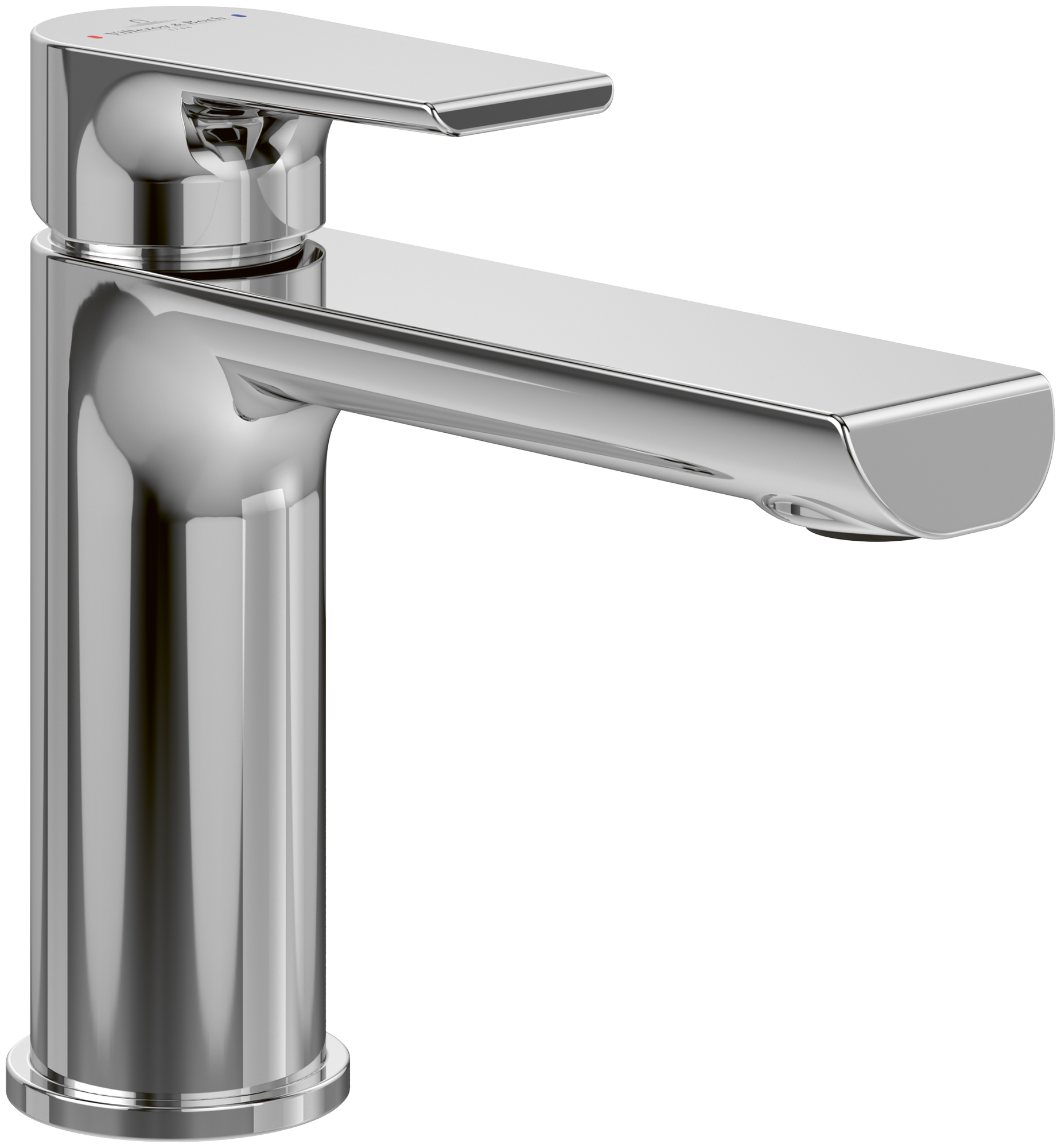 Villeroy & Boch Liberty Single-lever basin mixer, Without waste, Chrome