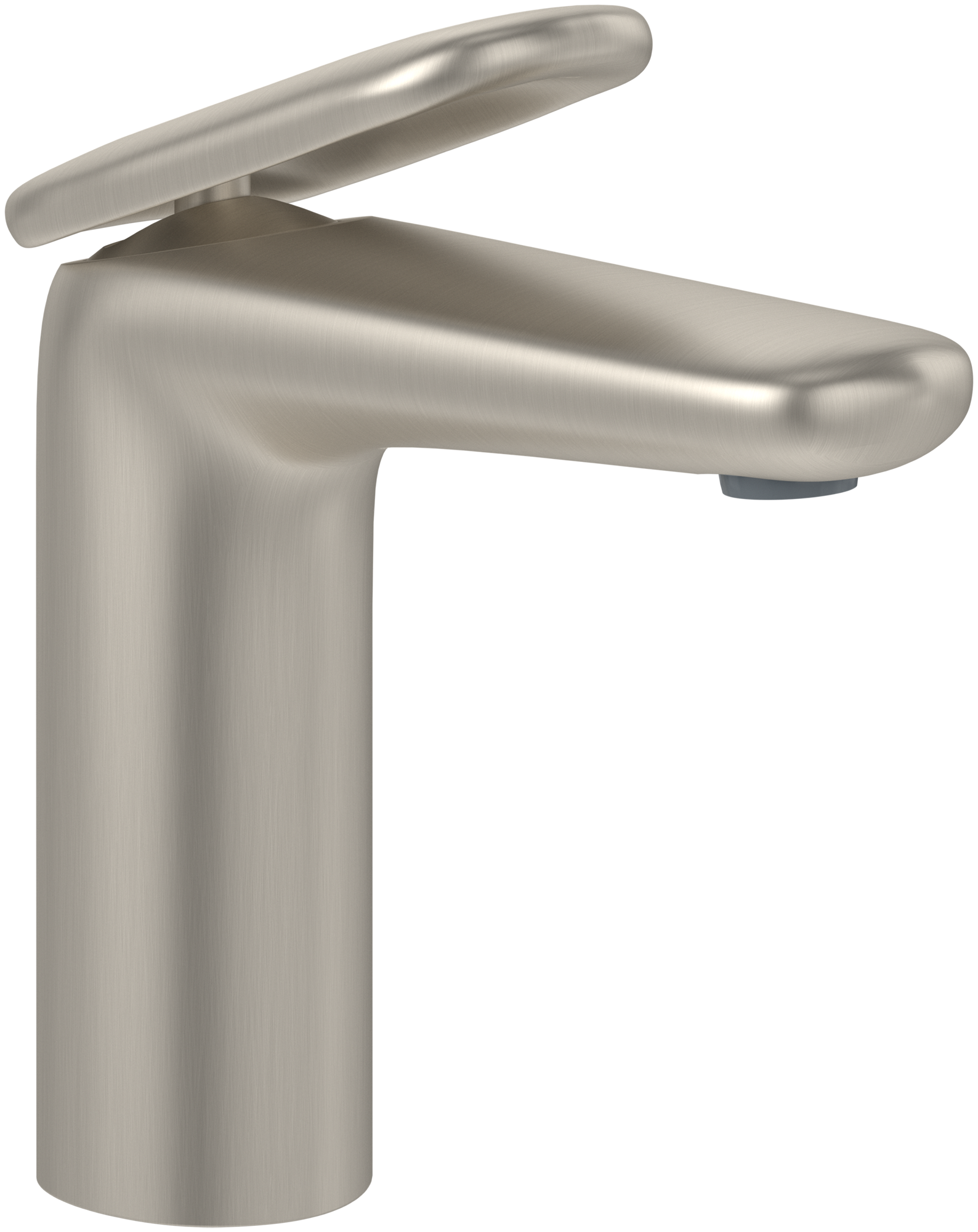 Villeroy & Boch Antao Single-lever basin mixer, With push-open waste, Brushed Nickel Matt