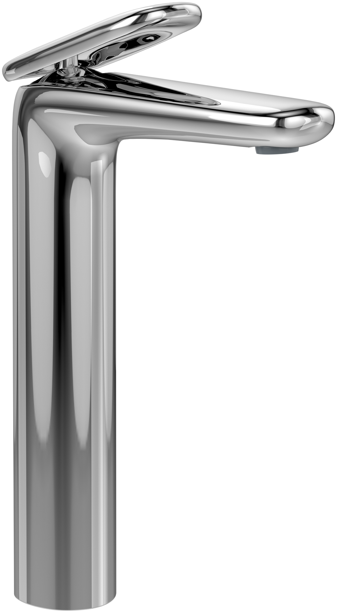Villeroy & Boch Antao Tall single-lever basin mixer, With push-open waste, Chrome