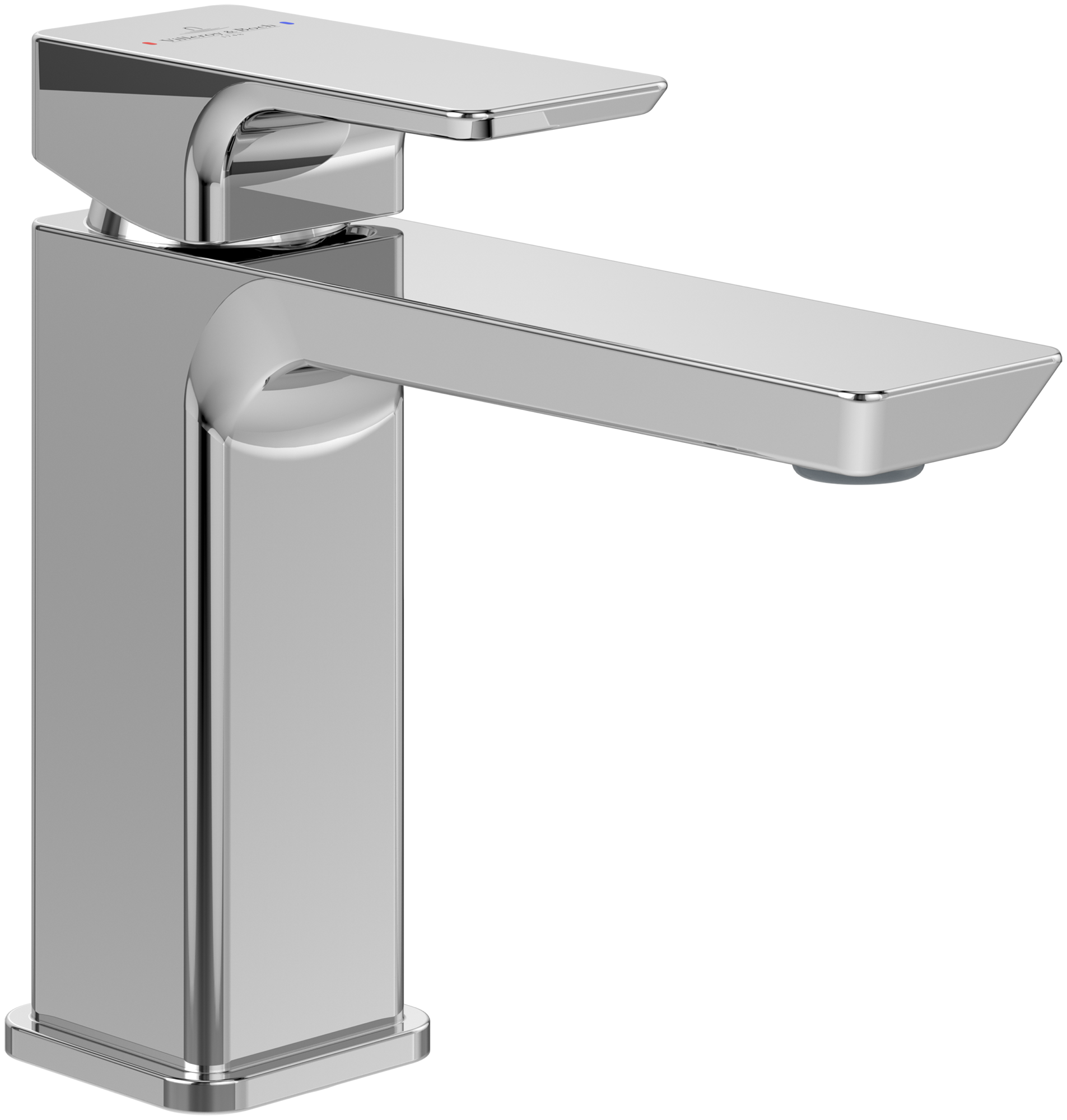 Villeroy & Boch Subway 3.0 Single-lever basin mixer, Without waste, Chrome