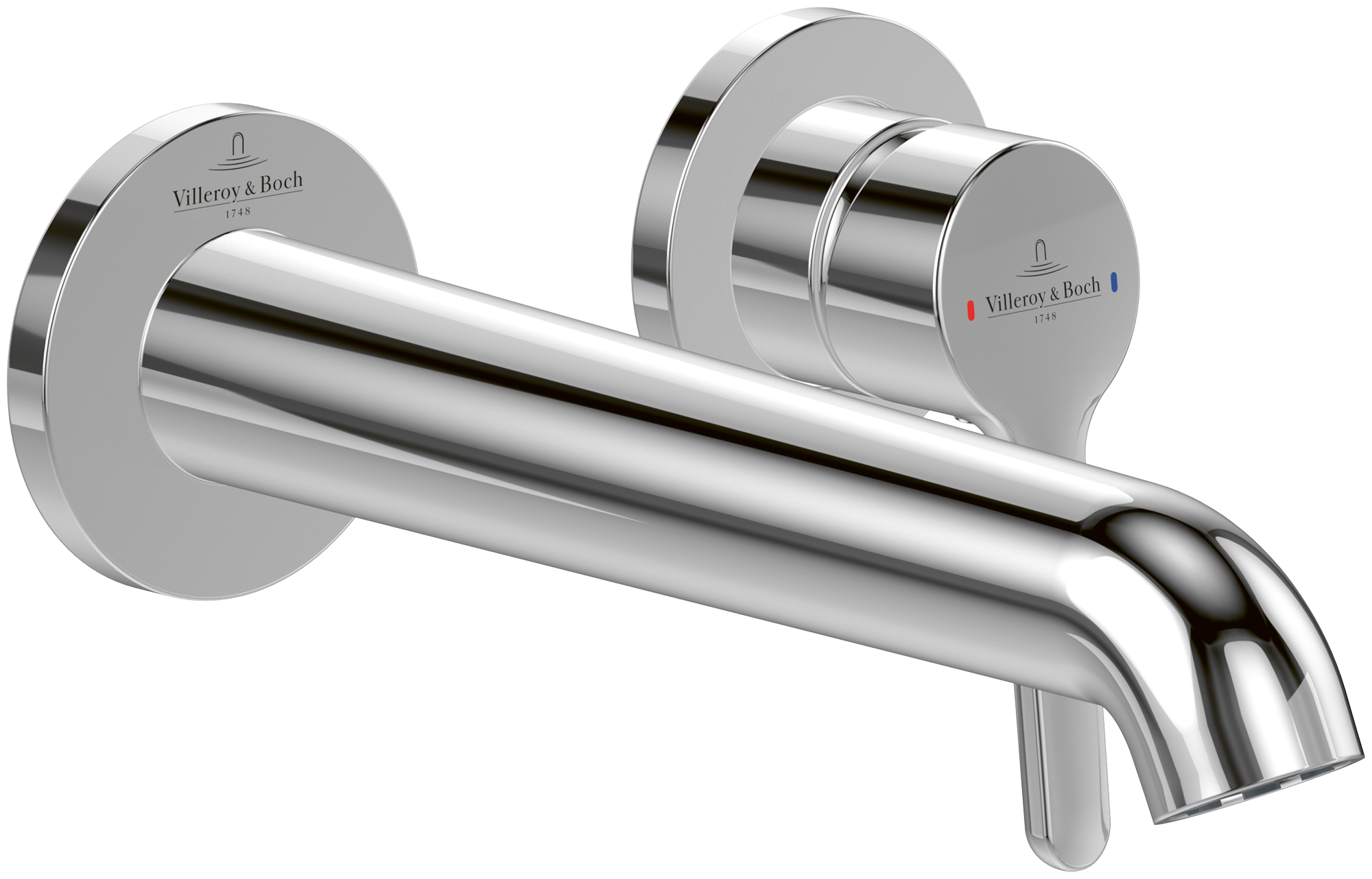 Villeroy & Boch Skyla Einhebel-Waschtischarmatur, Ohne Ablaufgarnitur, Chrom