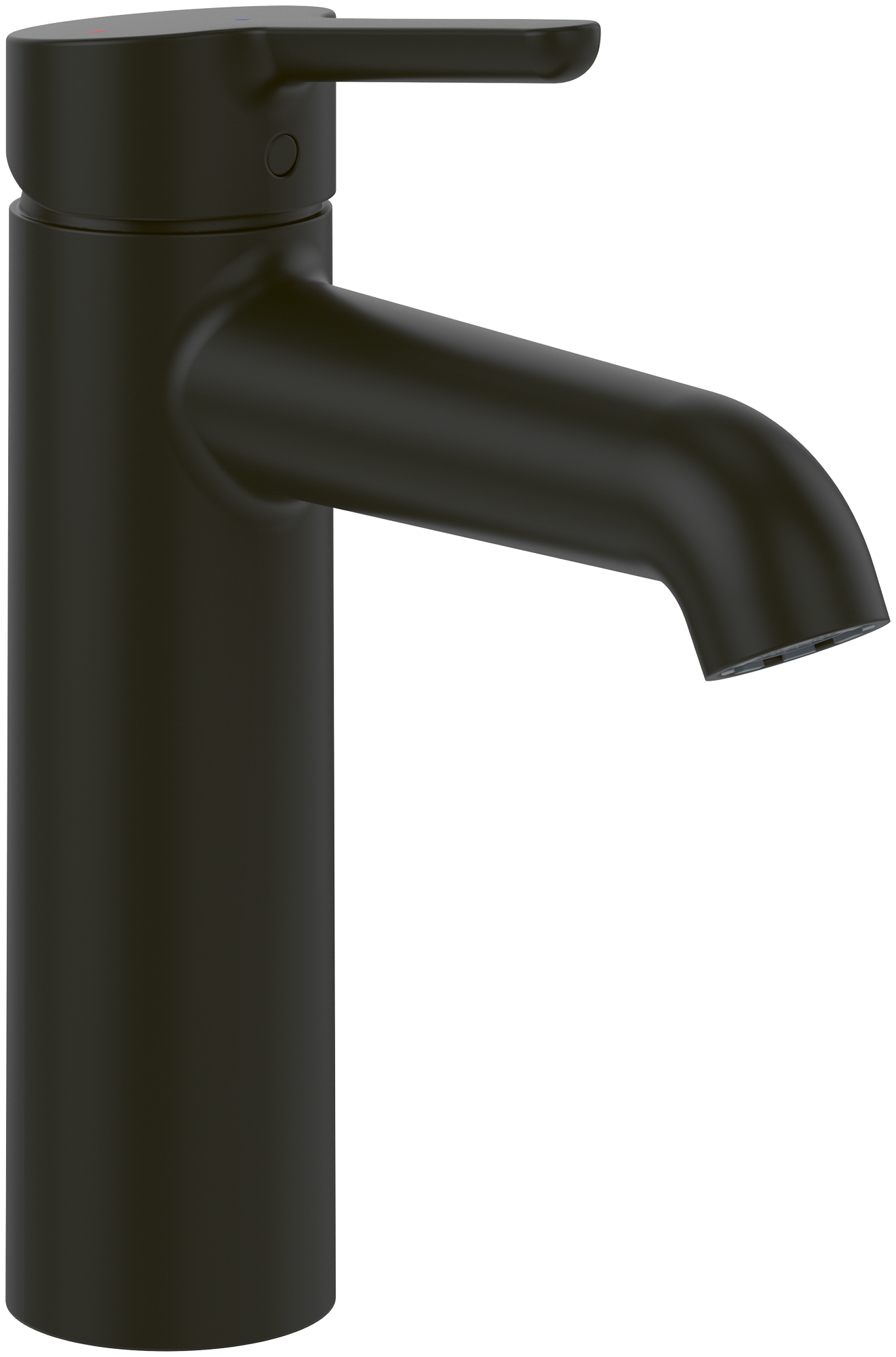 Villeroy & Boch Skyla Einhebel-Waschtischarmatur, Ohne Ablaufgarnitur, Matt Black