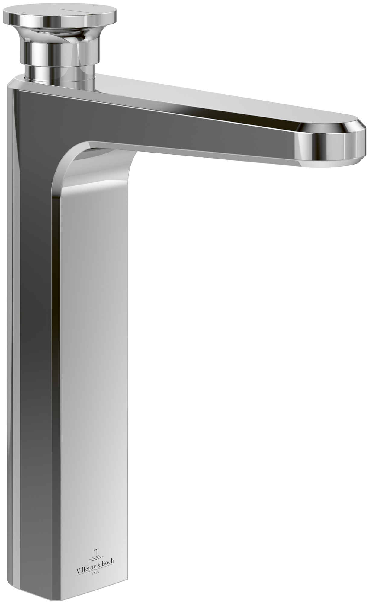 Villeroy & Boch Vea Einhebel-Waschtischarmatur erhöht, Ohne Ablaufgarnitur, Chrom